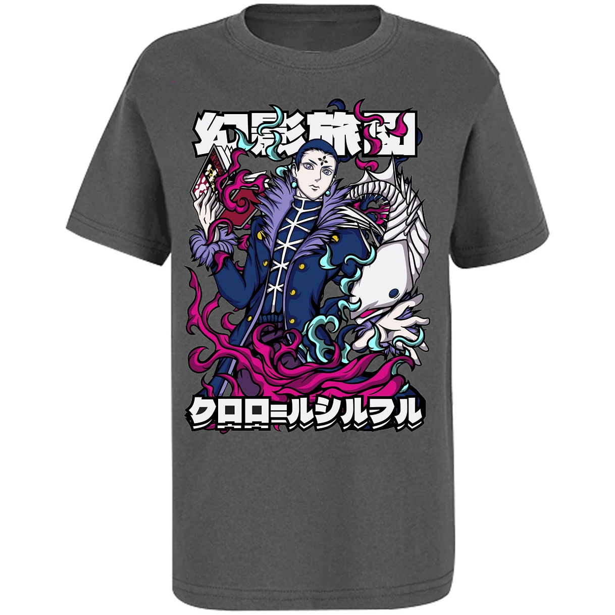 Playera Hunter X Hunter Chrollo para Niño 5