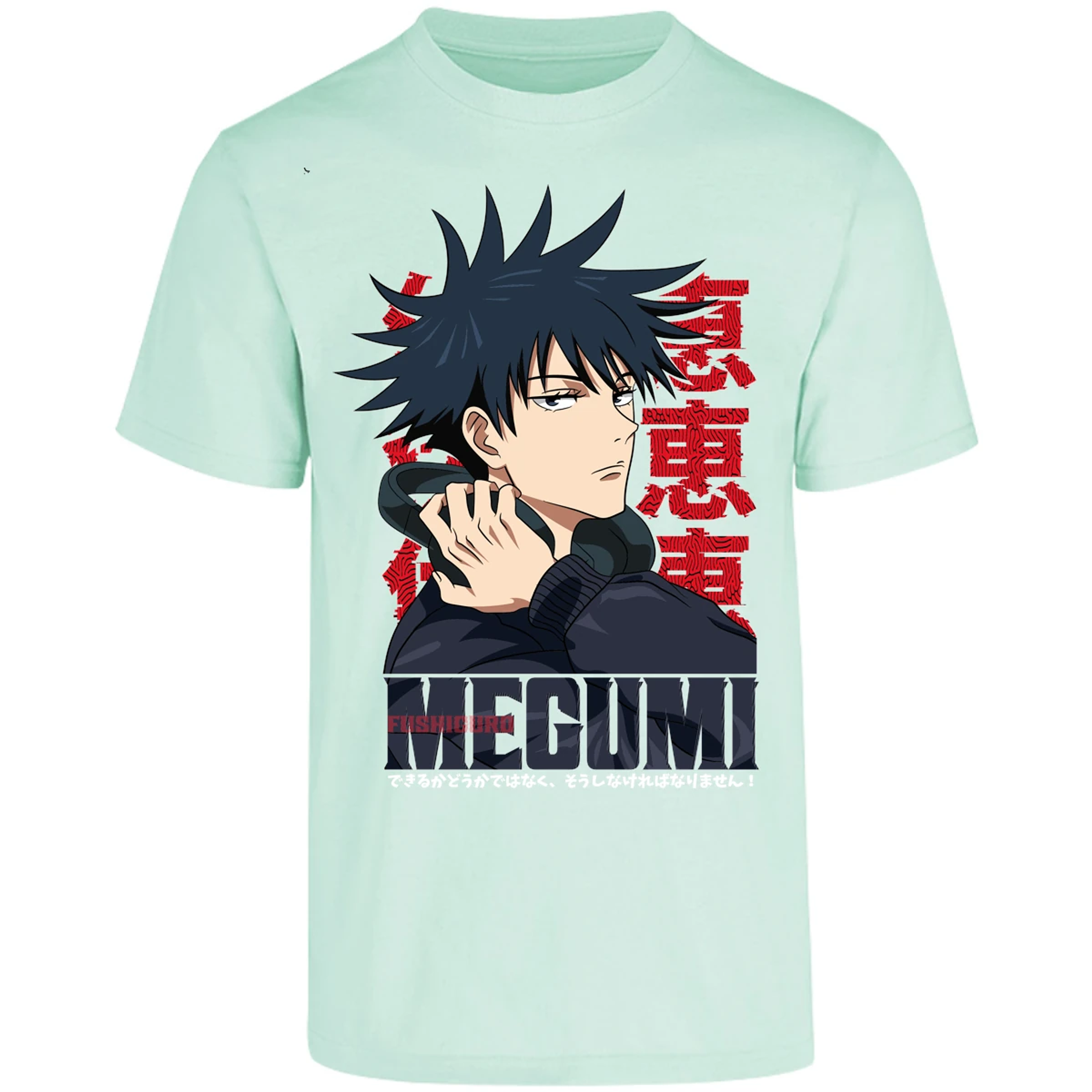 Playera Jujutsu Kaisen Megumi Anime para Adulto 18