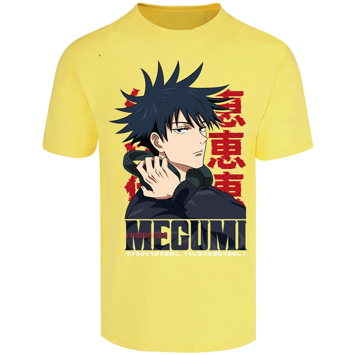 Playera Jujutsu Kaisen Megumi Anime para Adulto 13