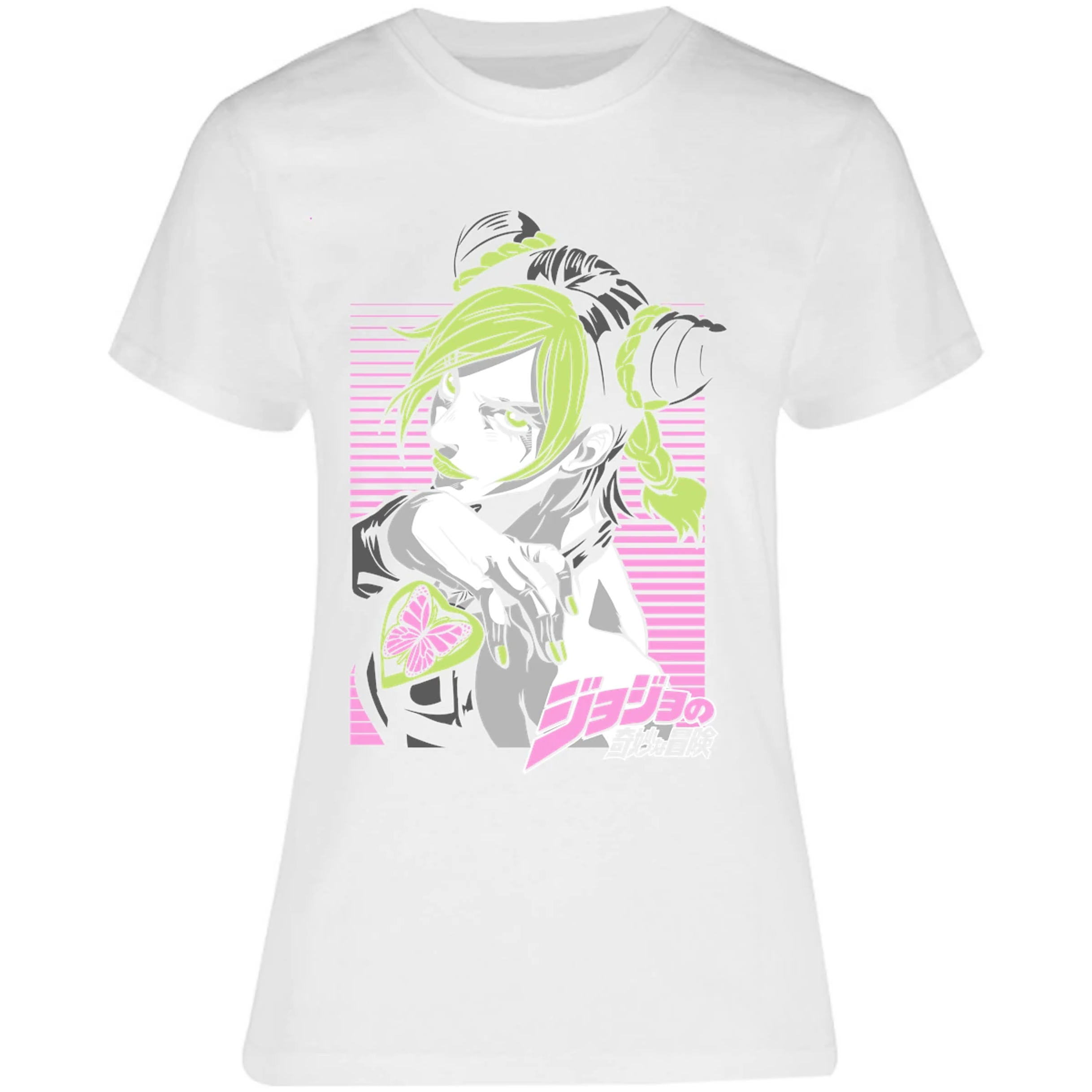 Blusa Jojos Jolyne Cujoh Anime Blusa para Mujer 10