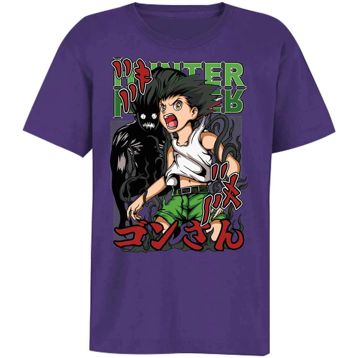 Playera Hunter X Hunter Gon Anime para Niño 8