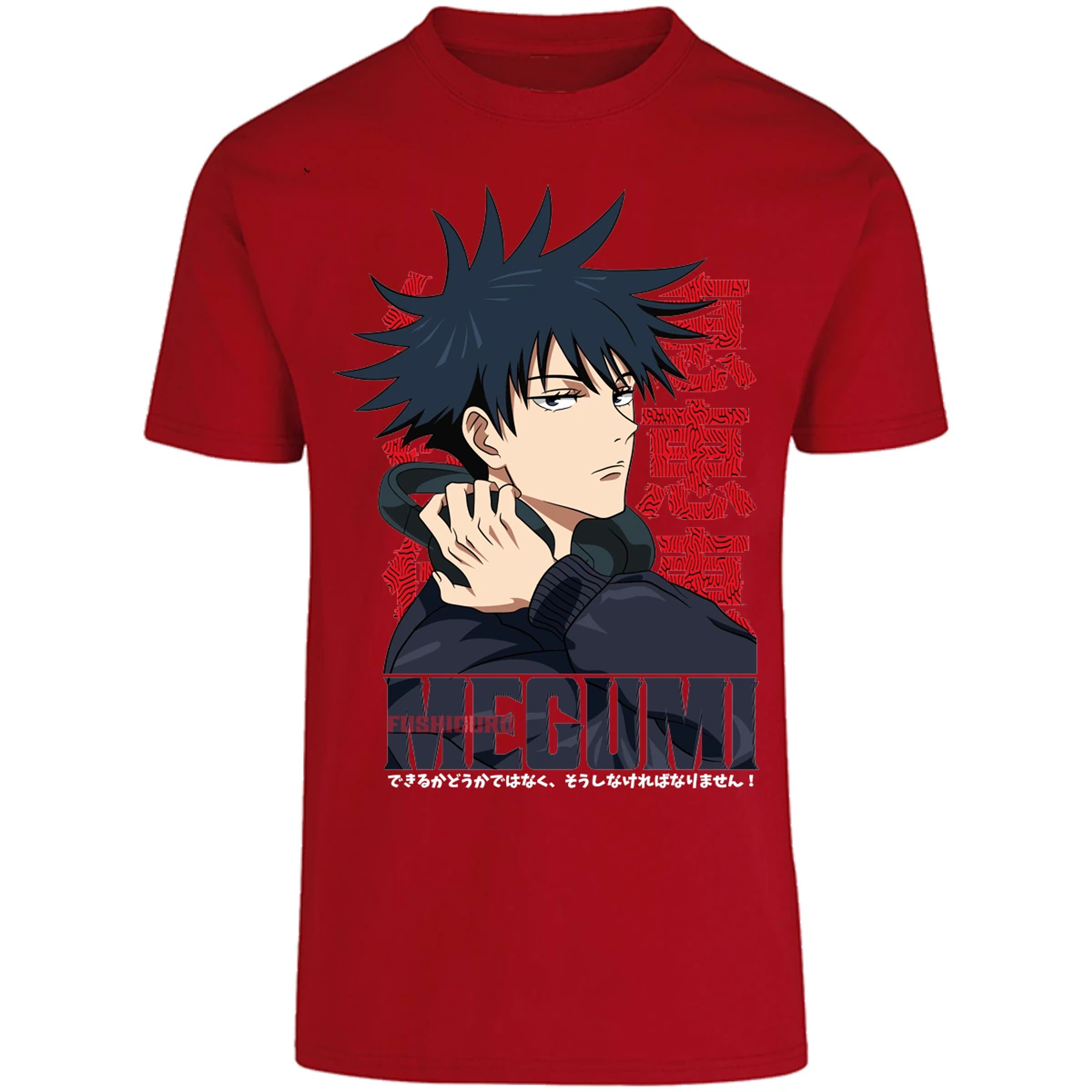 Playera Jujutsu Kaisen Megumi Anime para Adulto 17