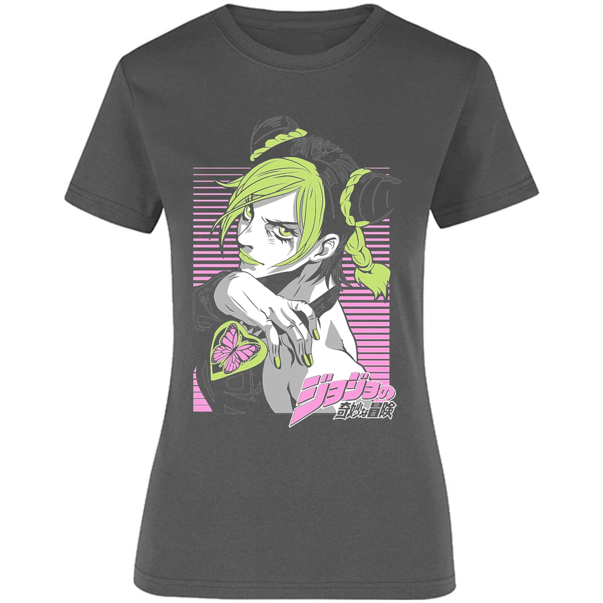 Blusa Jojos Jolyne Cujoh Anime Blusa para Mujer 18