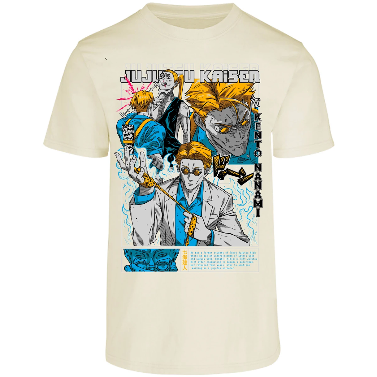Playera Jujutsu Kaisen Nanami Kento para Adulto 18