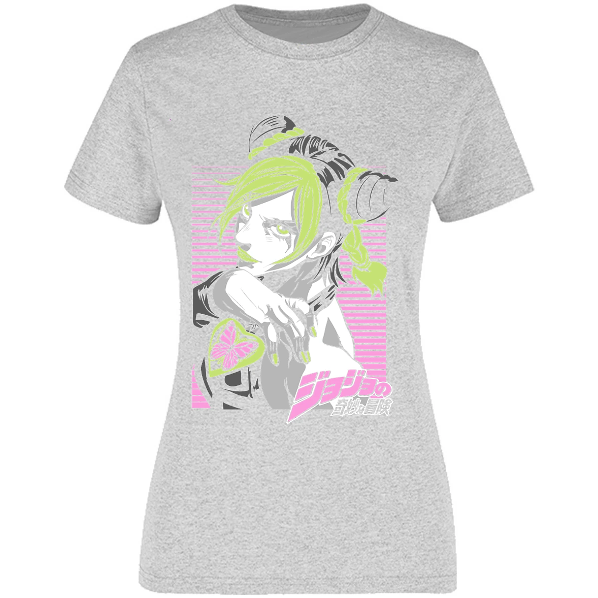Blusa Jojos Jolyne Cujoh Anime Blusa para Mujer 12
