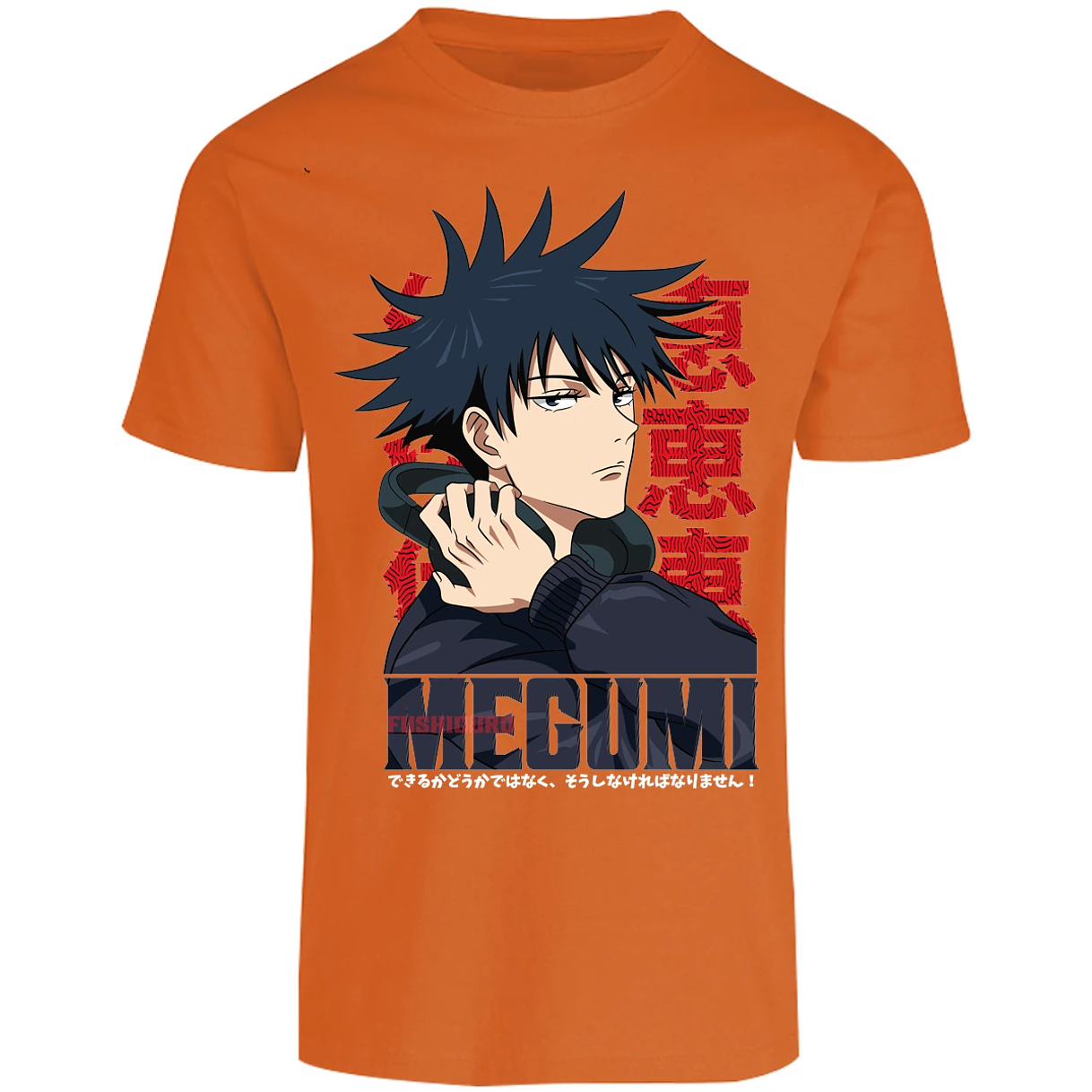 Playera Jujutsu Kaisen Megumi Anime para Adulto 30