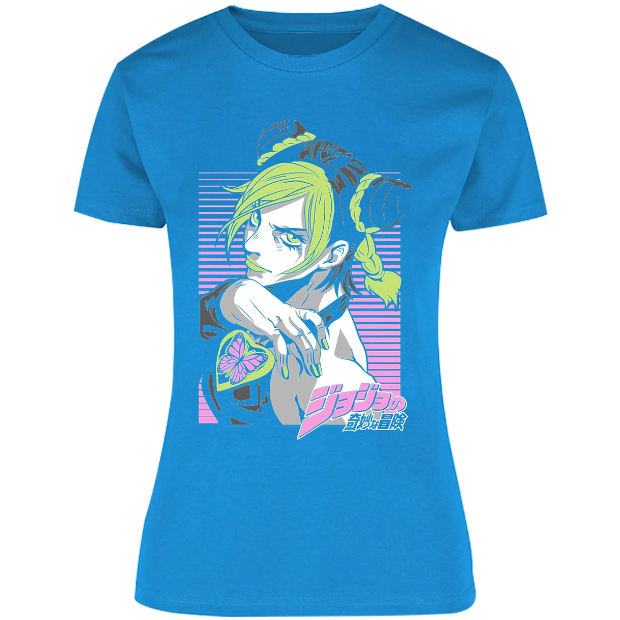 Blusa Jojos Jolyne Cujoh Anime Blusa para Mujer 1