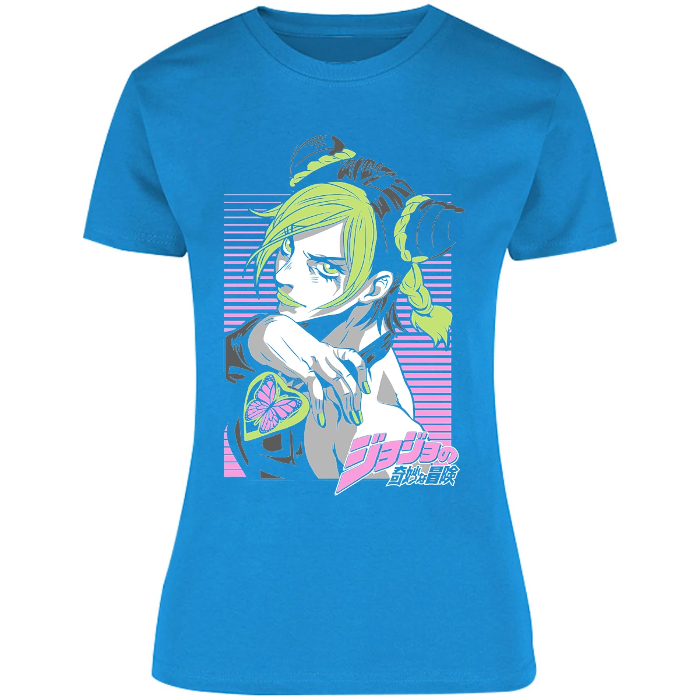 Blusa Jojos Jolyne Cujoh Anime Blusa para Mujer 1
