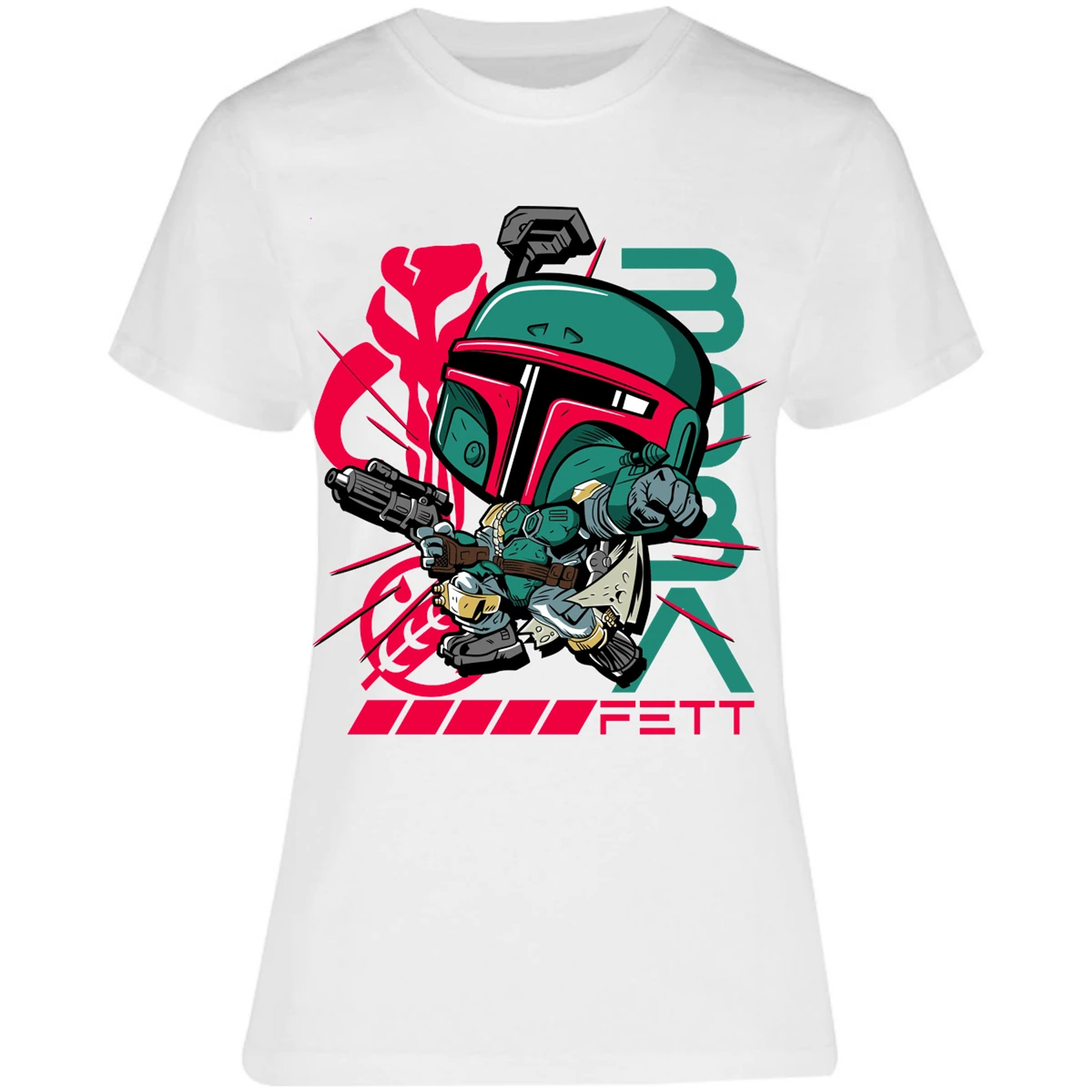 Blusa Funko Funko Bobba Fett Blusa para Mujer 18