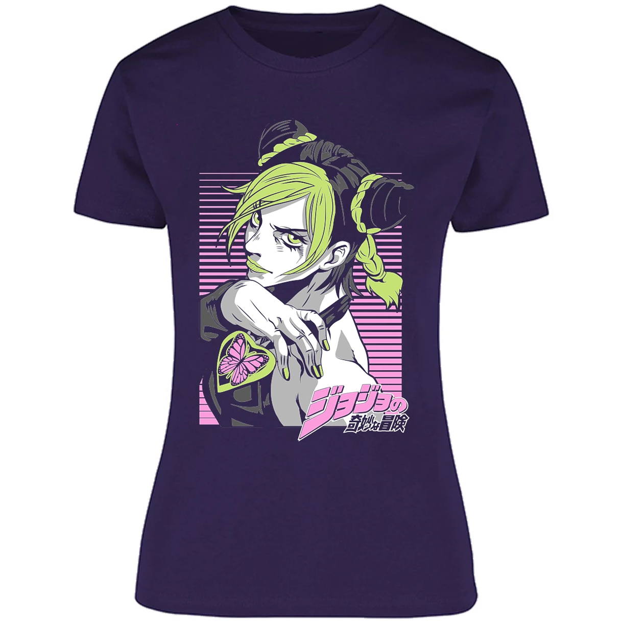 Blusa Jojos Jolyne Cujoh Anime Blusa para Mujer 2