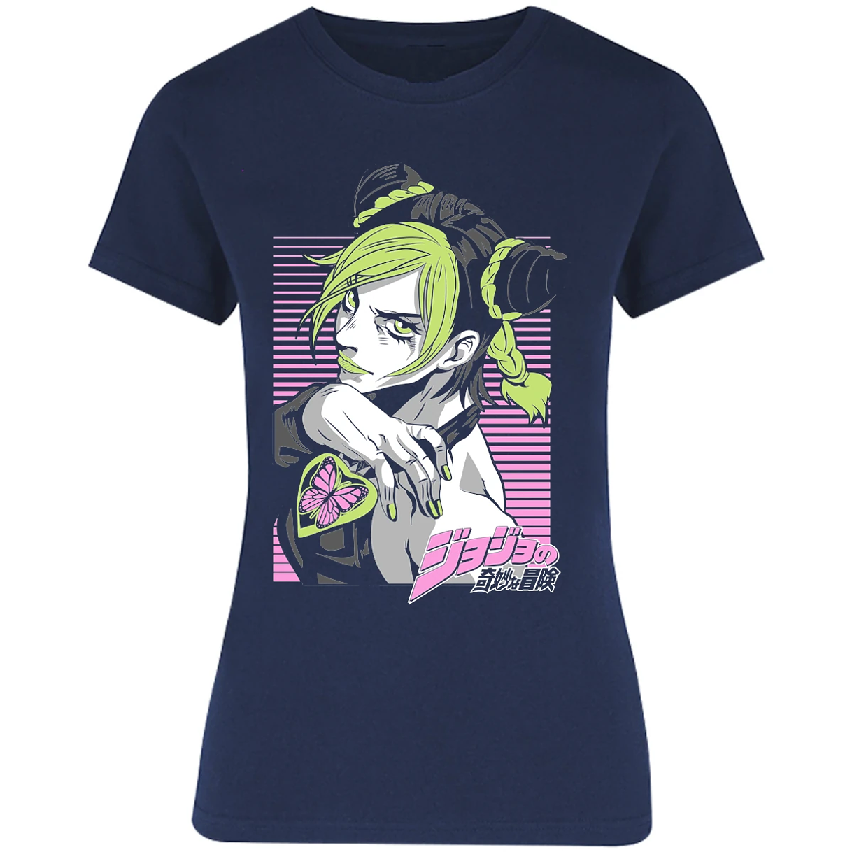 Blusa Jojos Jolyne Cujoh Anime Blusa para Mujer 5