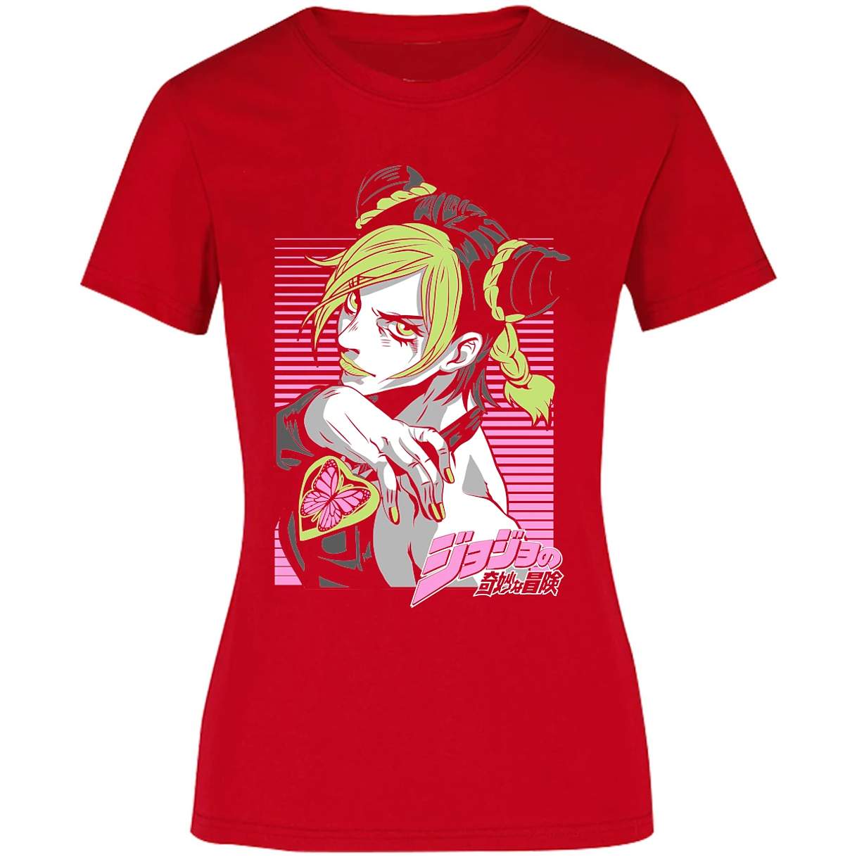 Blusa Jojos Jolyne Cujoh Anime Blusa para Mujer 8