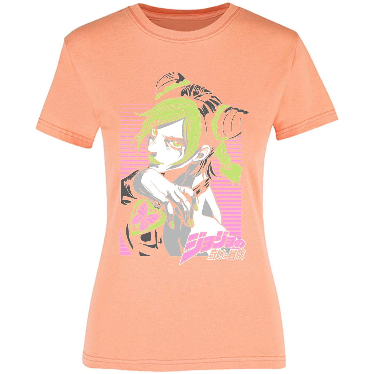 Blusa Jojos Jolyne Cujoh Anime Blusa para Mujer 11
