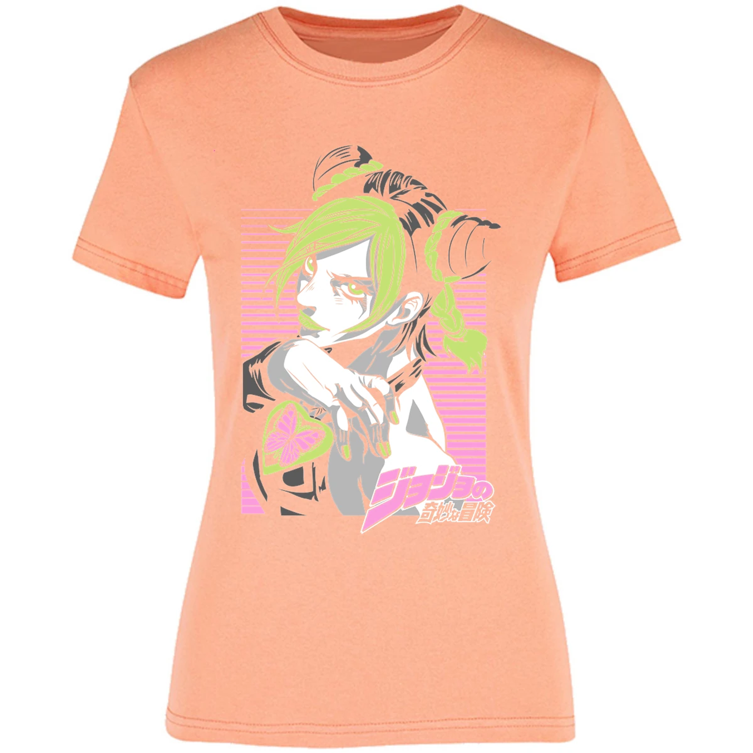 Blusa Jojos Jolyne Cujoh Anime Blusa para Mujer 11