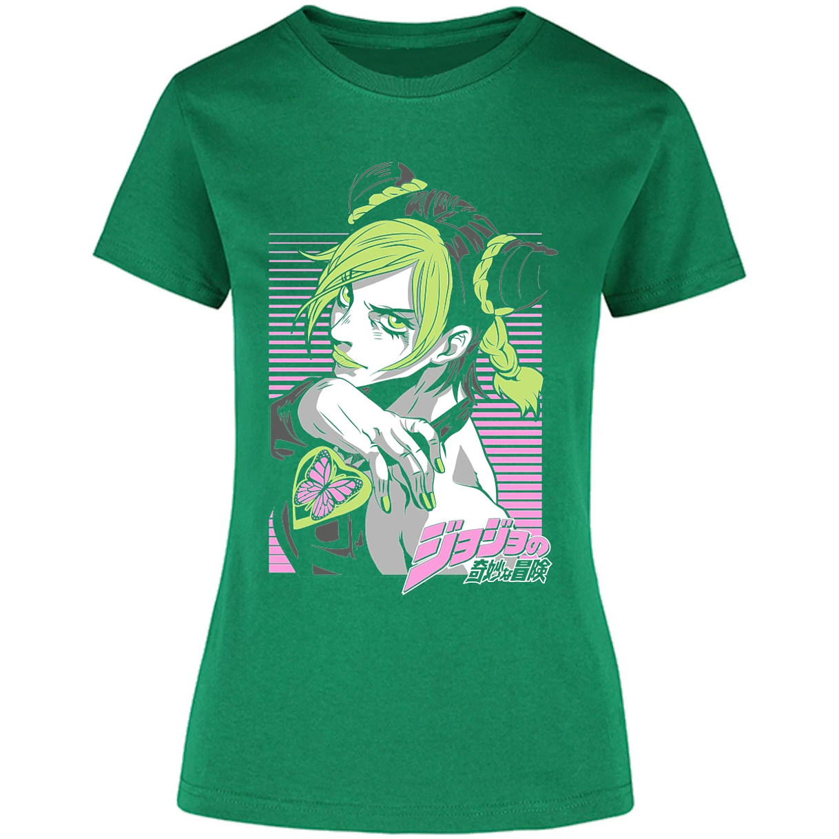 Blusa Jojos Jolyne Cujoh Anime Blusa para Mujer 16