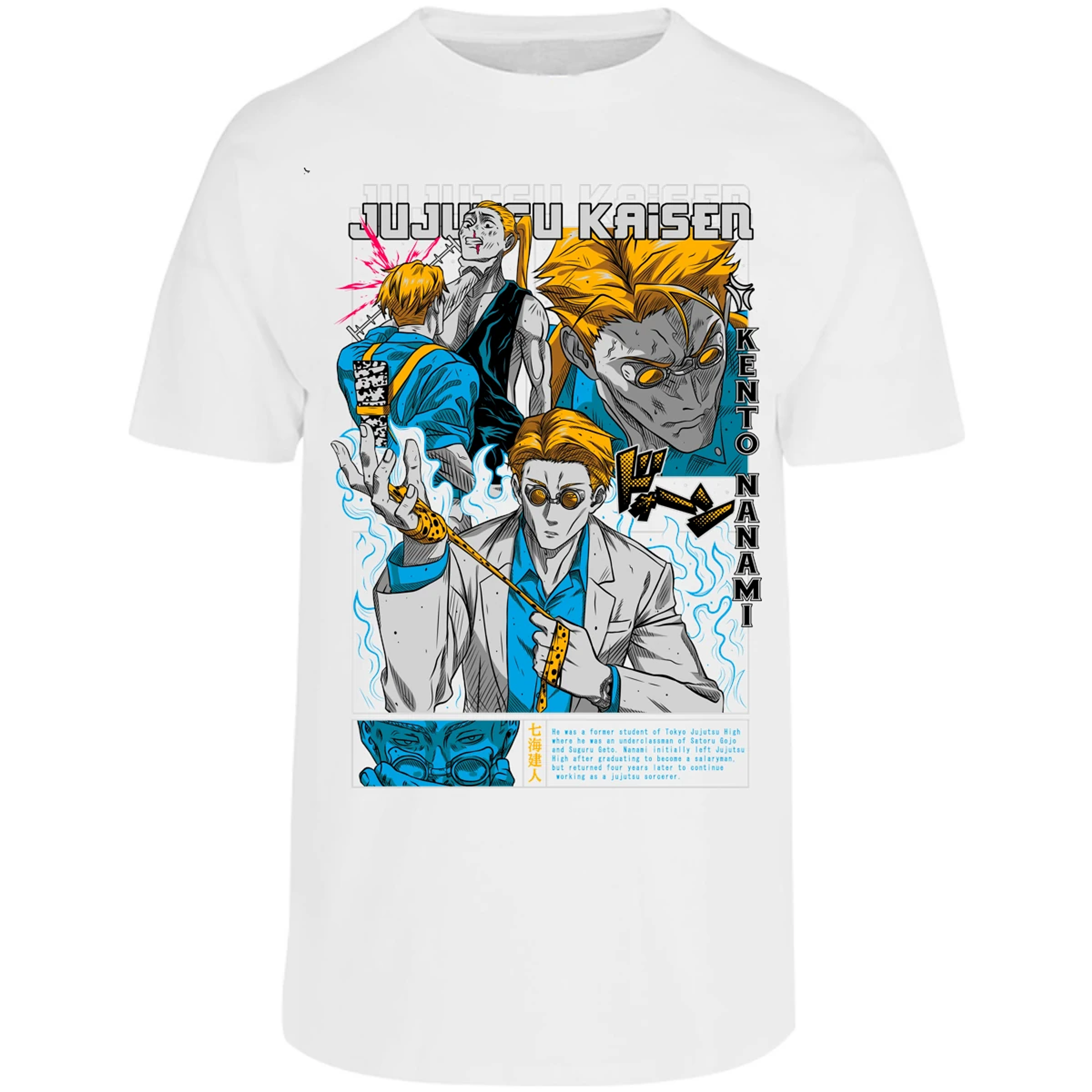 Playera Jujutsu Kaisen Nanami Kento para Adulto 20