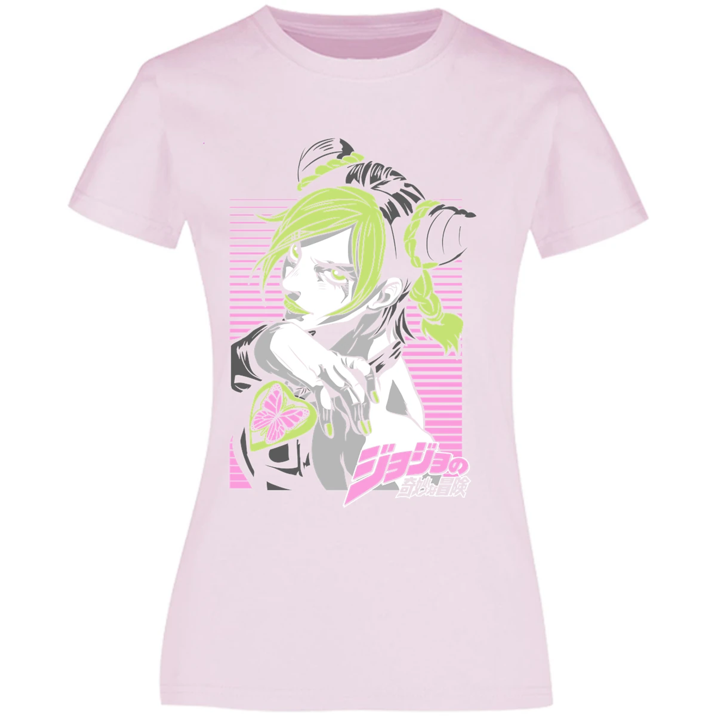 Blusa Jojos Jolyne Cujoh Anime Blusa para Mujer 13