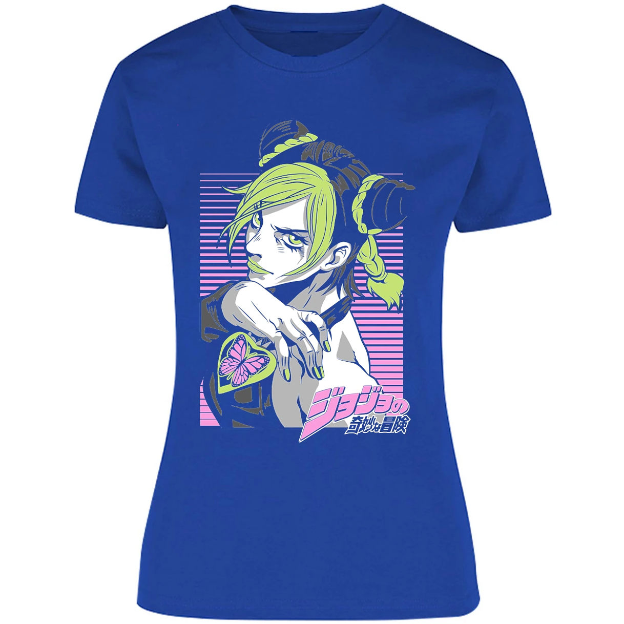 Blusa Jojos Jolyne Cujoh Anime Blusa para Mujer 17