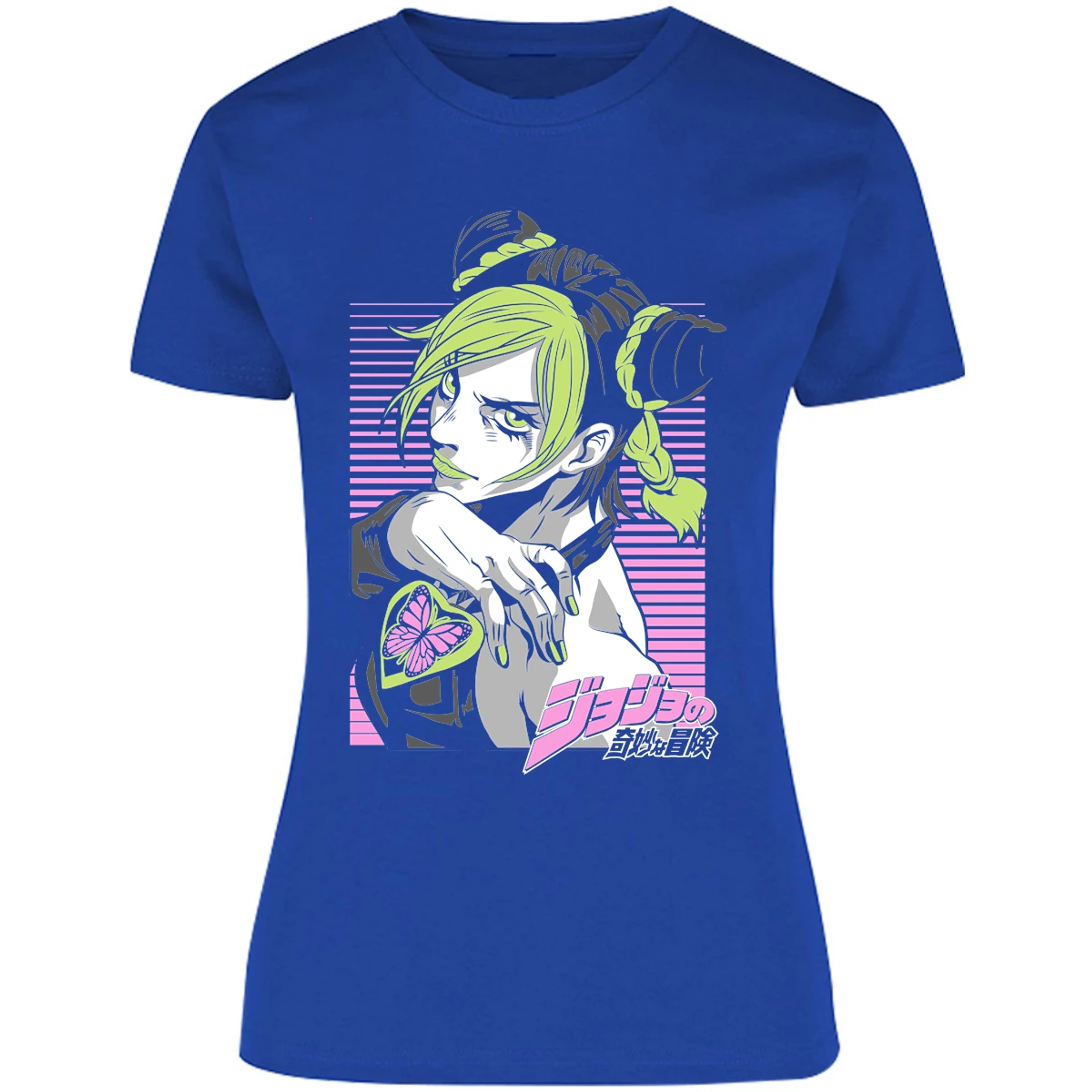Blusa Jojos Jolyne Cujoh Anime Blusa para Mujer 17