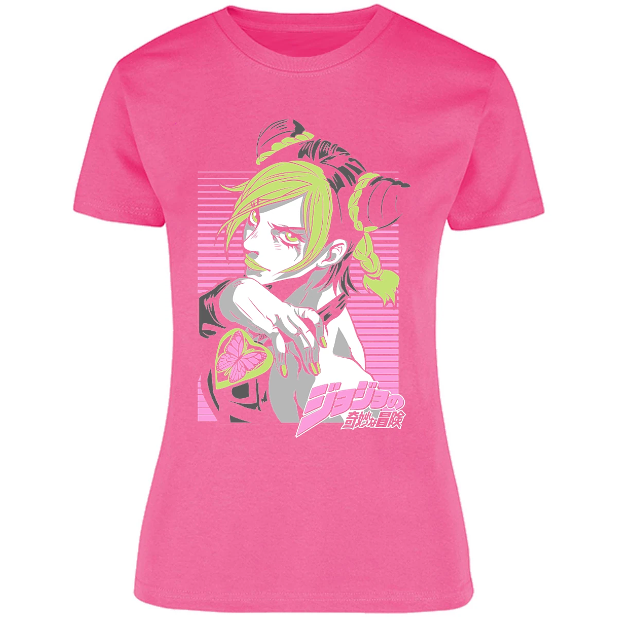 Blusa Jojos Jolyne Cujoh Anime Blusa para Mujer 14