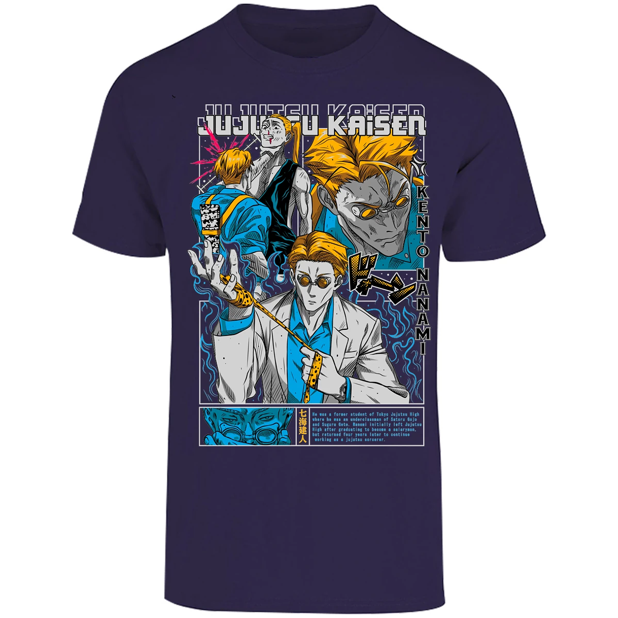 Playera Jujutsu Kaisen Nanami Kento para Adulto 1