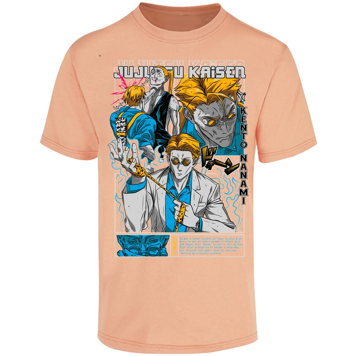 Playera Jujutsu Kaisen Nanami Kento para Adulto 25