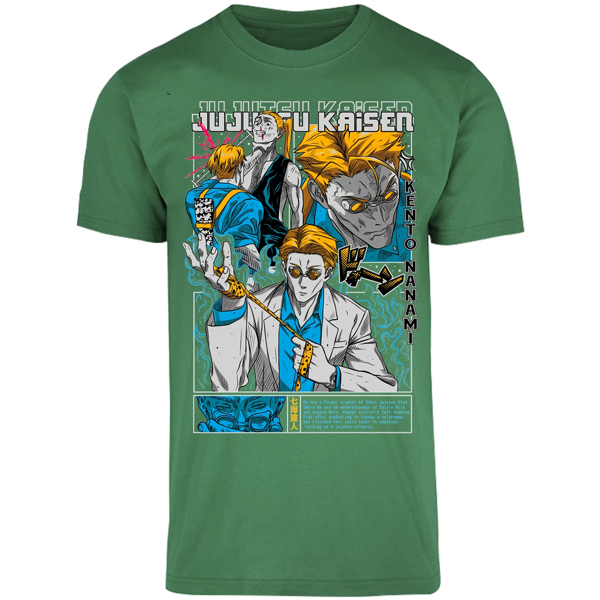 Playera Jujutsu Kaisen Nanami Kento para Adulto 19