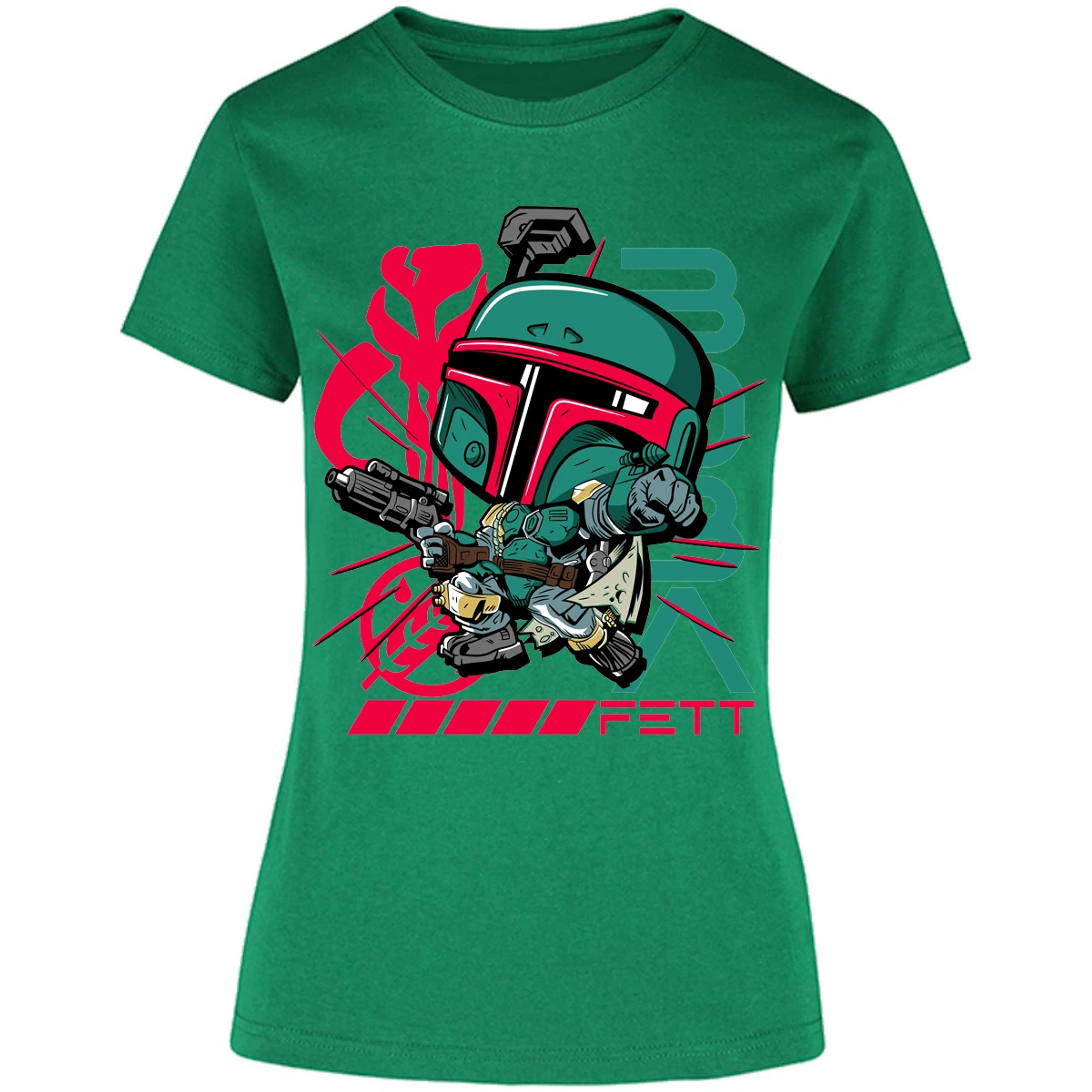 Blusa Funko Funko Bobba Fett Blusa para Mujer 3