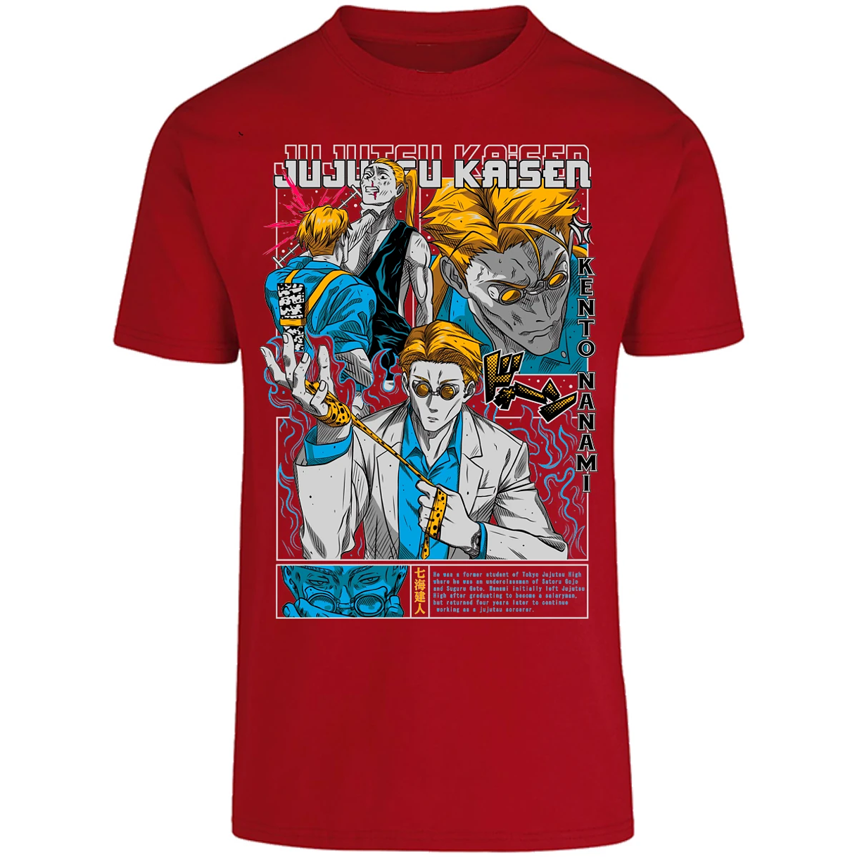 Playera Jujutsu Kaisen Nanami Kento para Adulto 5