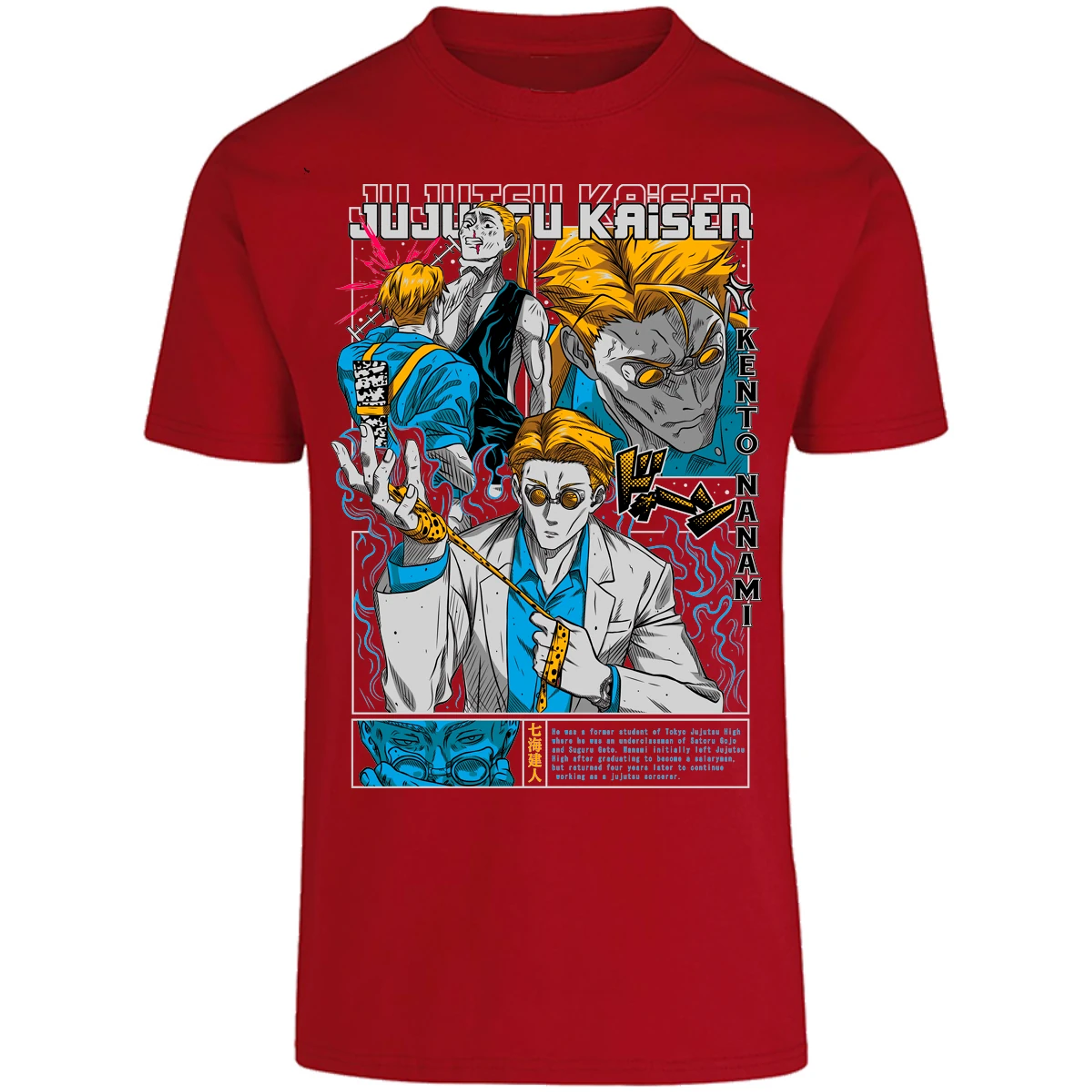 Playera Jujutsu Kaisen Nanami Kento para Adulto 5