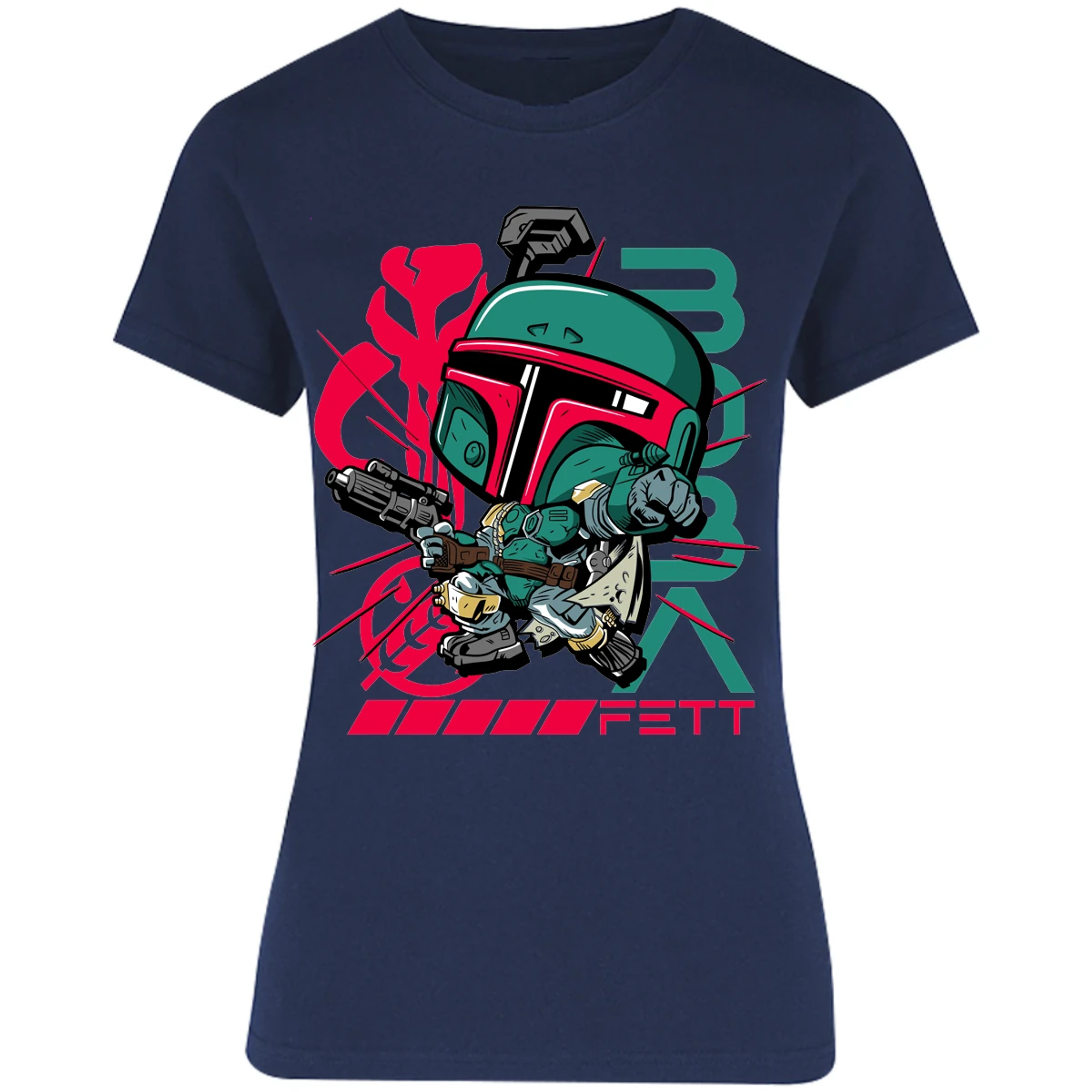 Blusa Funko Funko Bobba Fett Blusa para Mujer 4