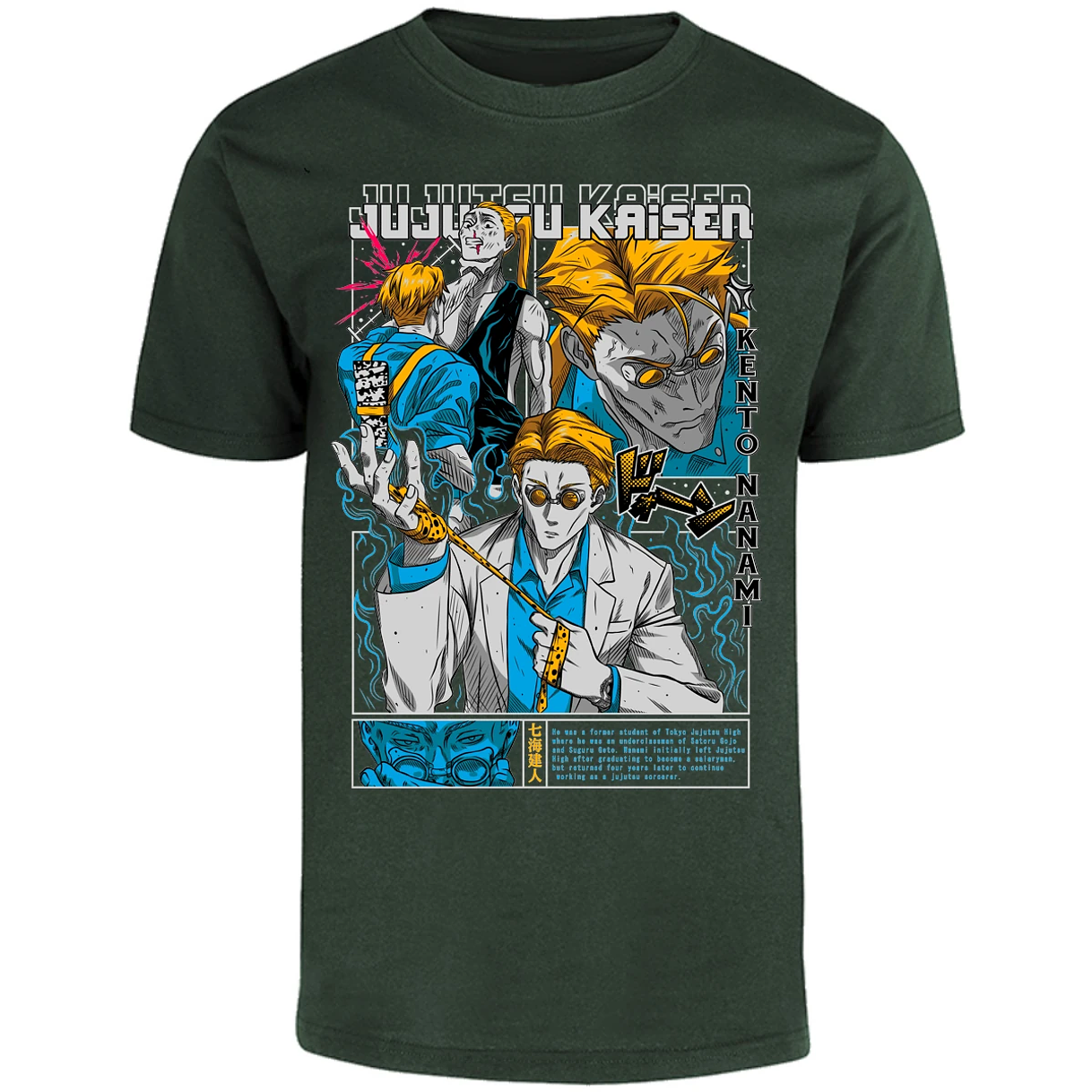 Playera Jujutsu Kaisen Nanami Kento para Adulto 11