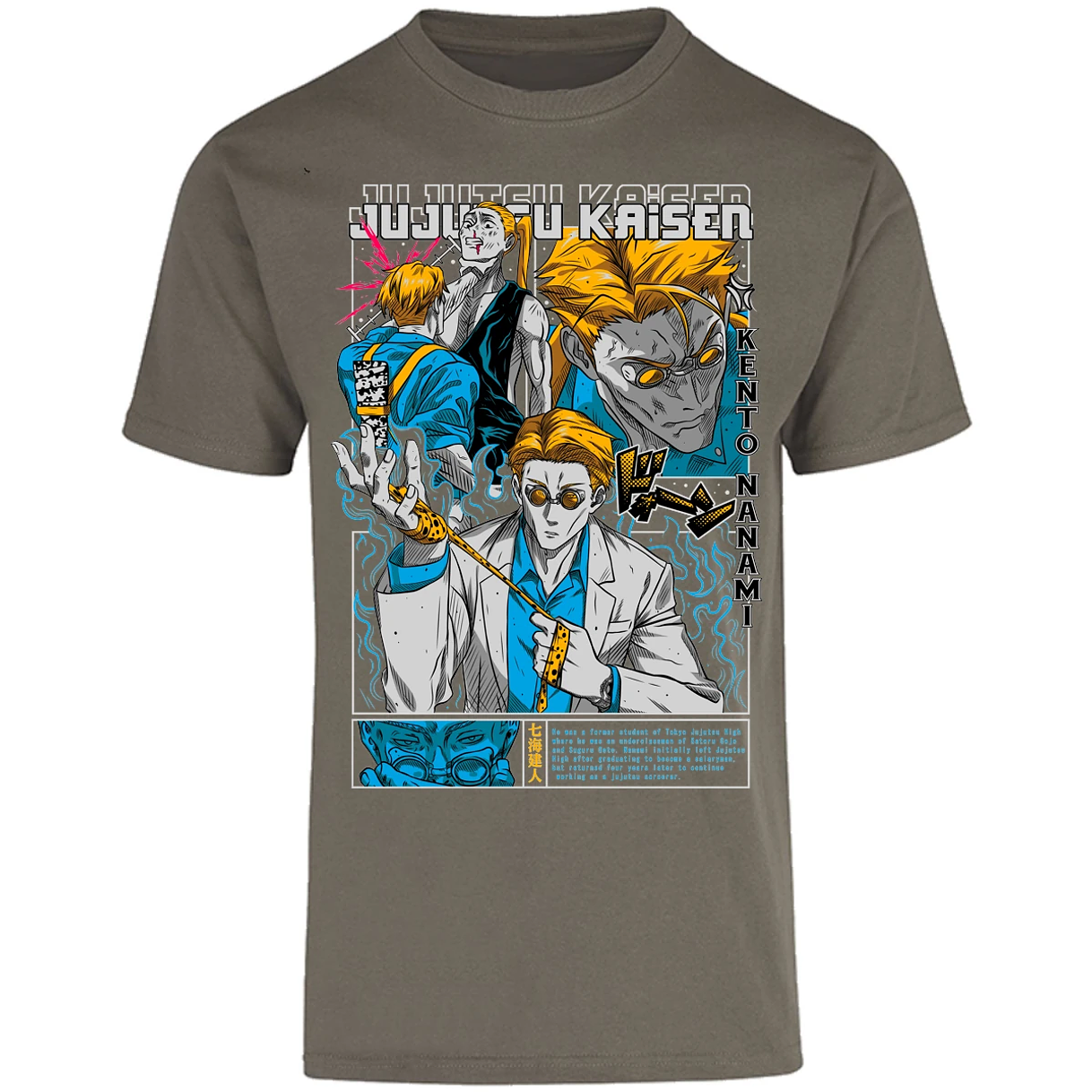 Playera Jujutsu Kaisen Nanami Kento para Adulto 12