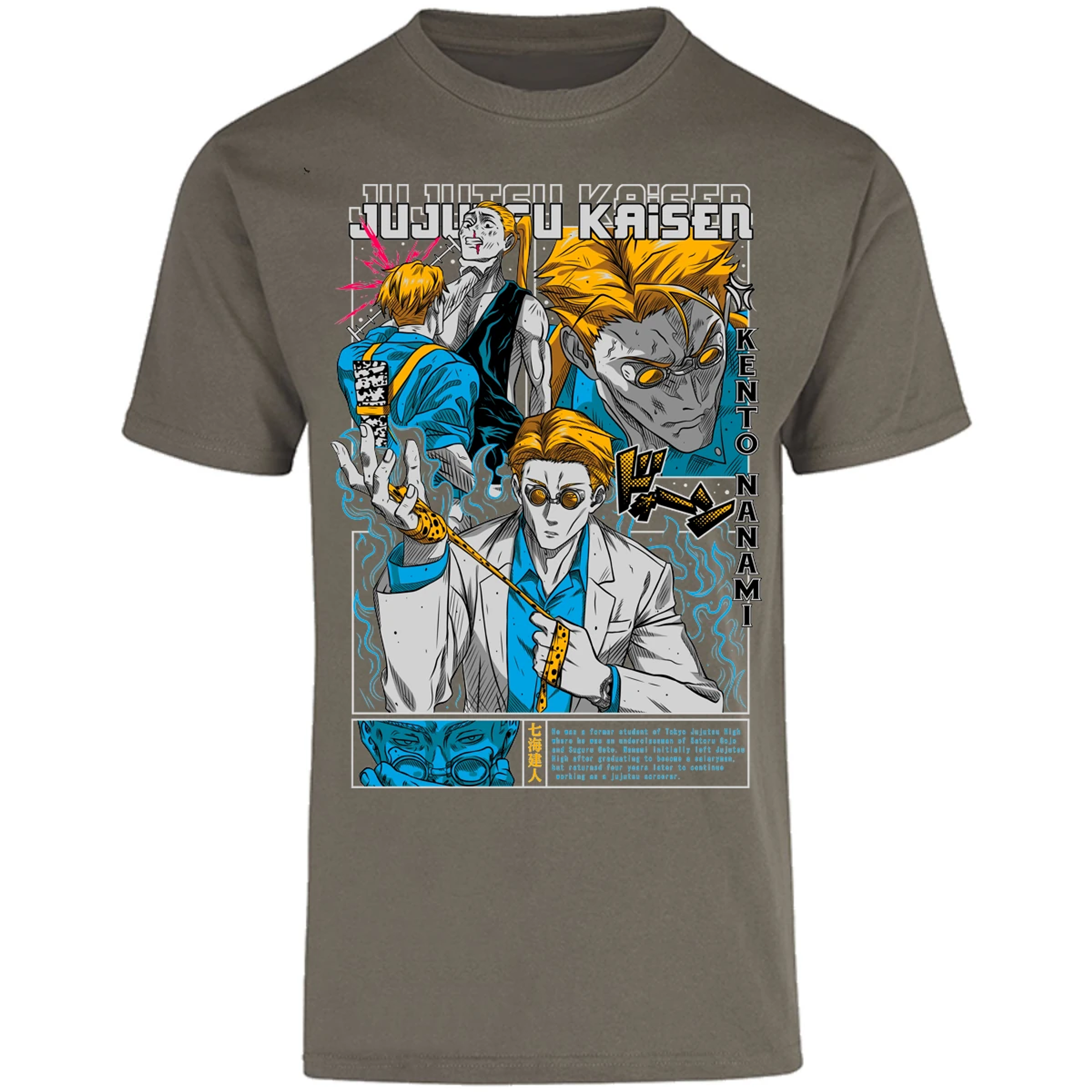 Playera Jujutsu Kaisen Nanami Kento para Adulto 12
