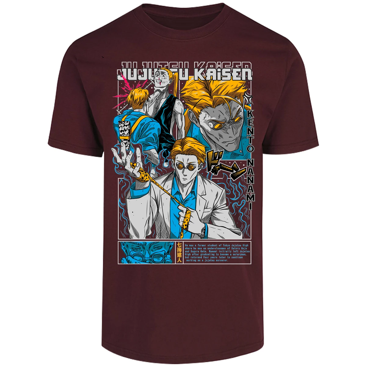 Playera Jujutsu Kaisen Nanami Kento para Adulto 13