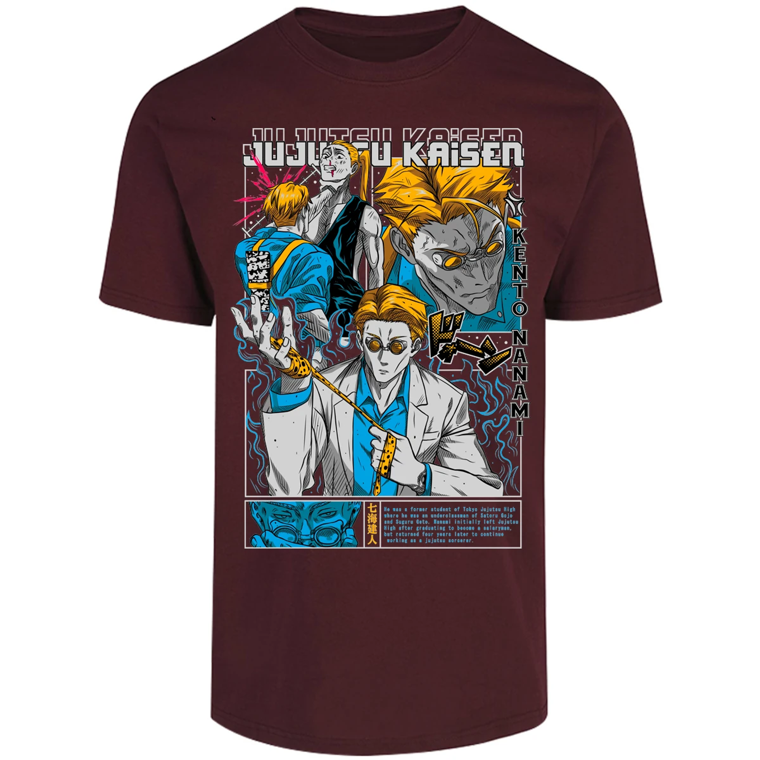 Playera Jujutsu Kaisen Nanami Kento para Adulto 13