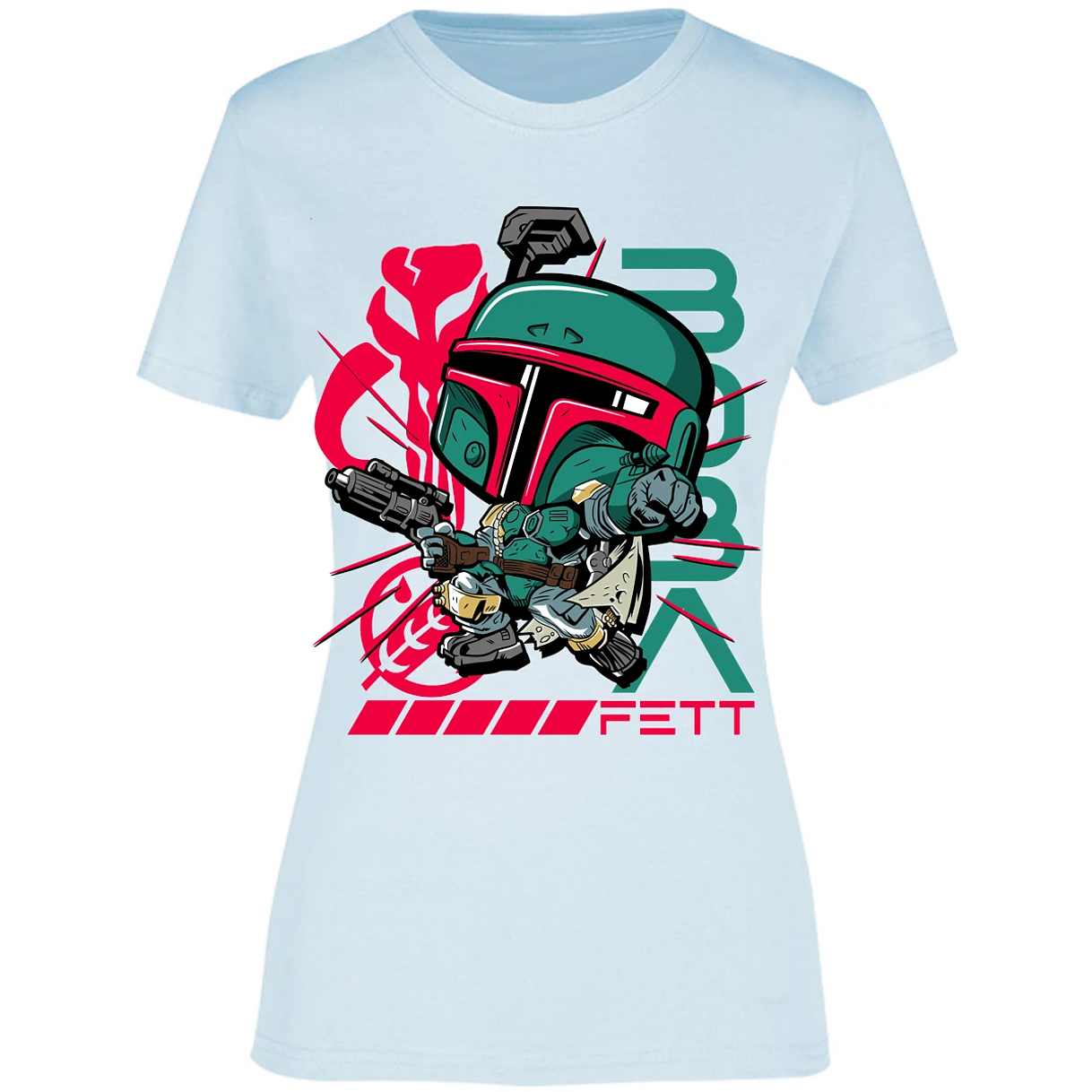 Blusa Funko Funko Bobba Fett Blusa para Mujer 10