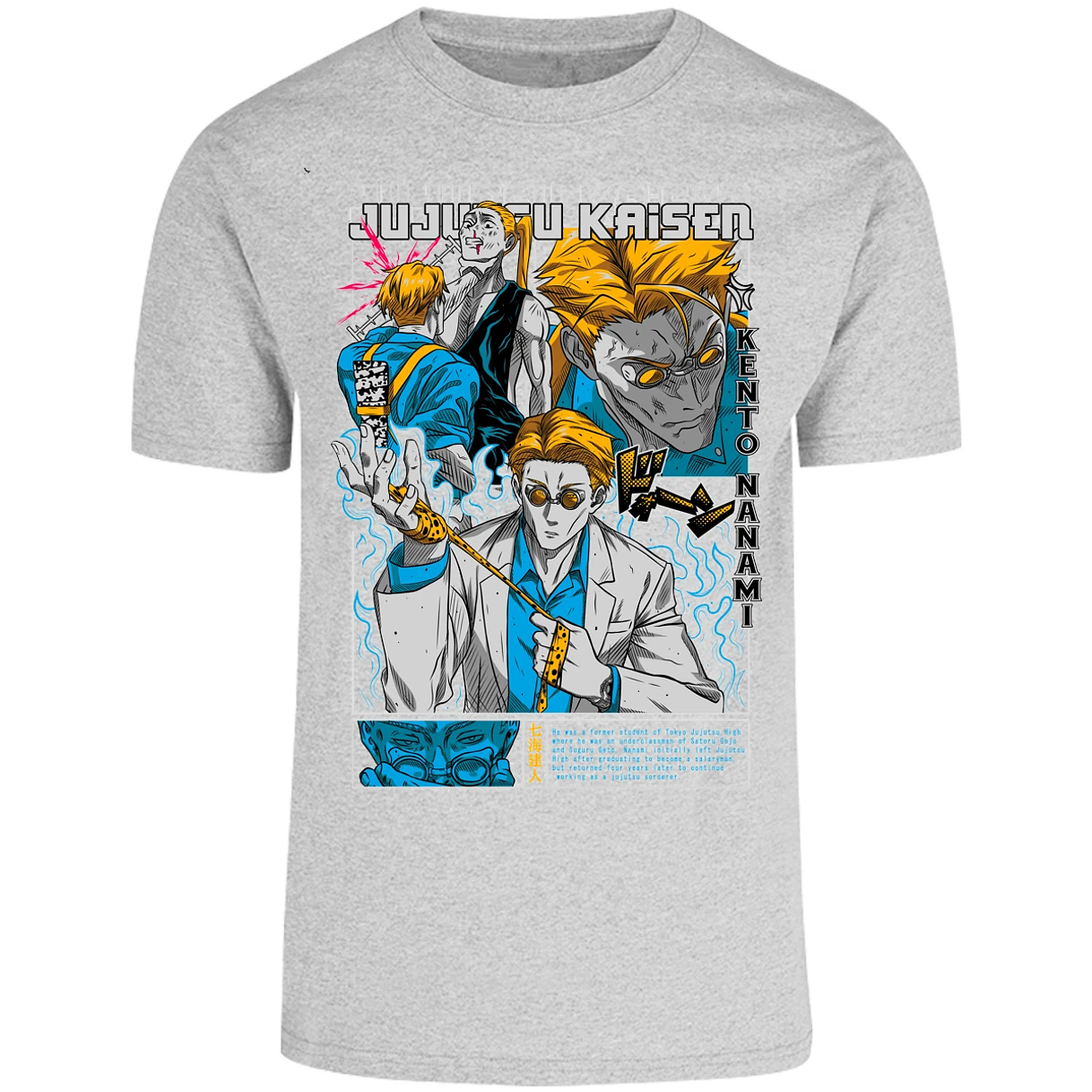 Playera Jujutsu Kaisen Nanami Kento para Adulto 17