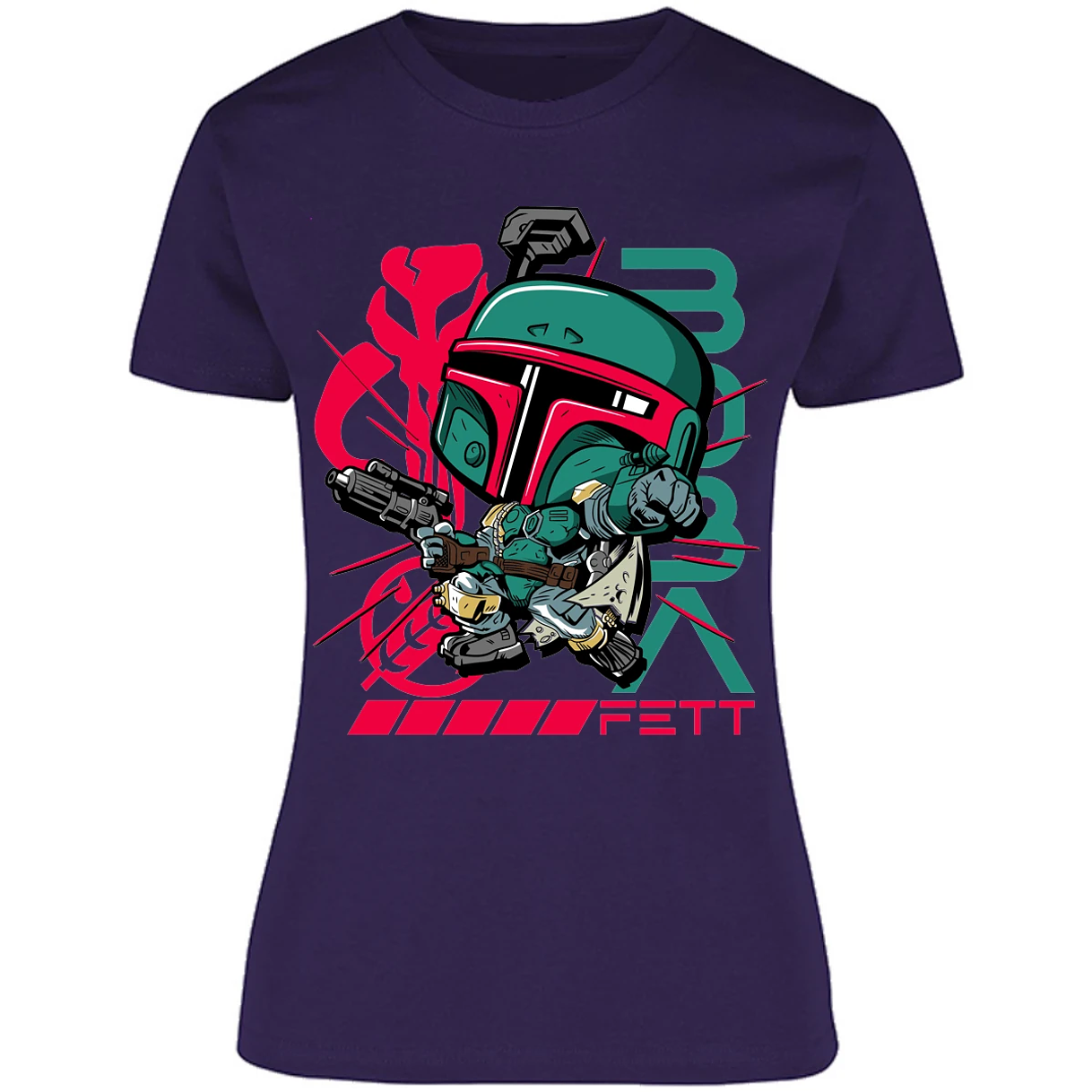 Blusa Funko Funko Bobba Fett Blusa para Mujer 15