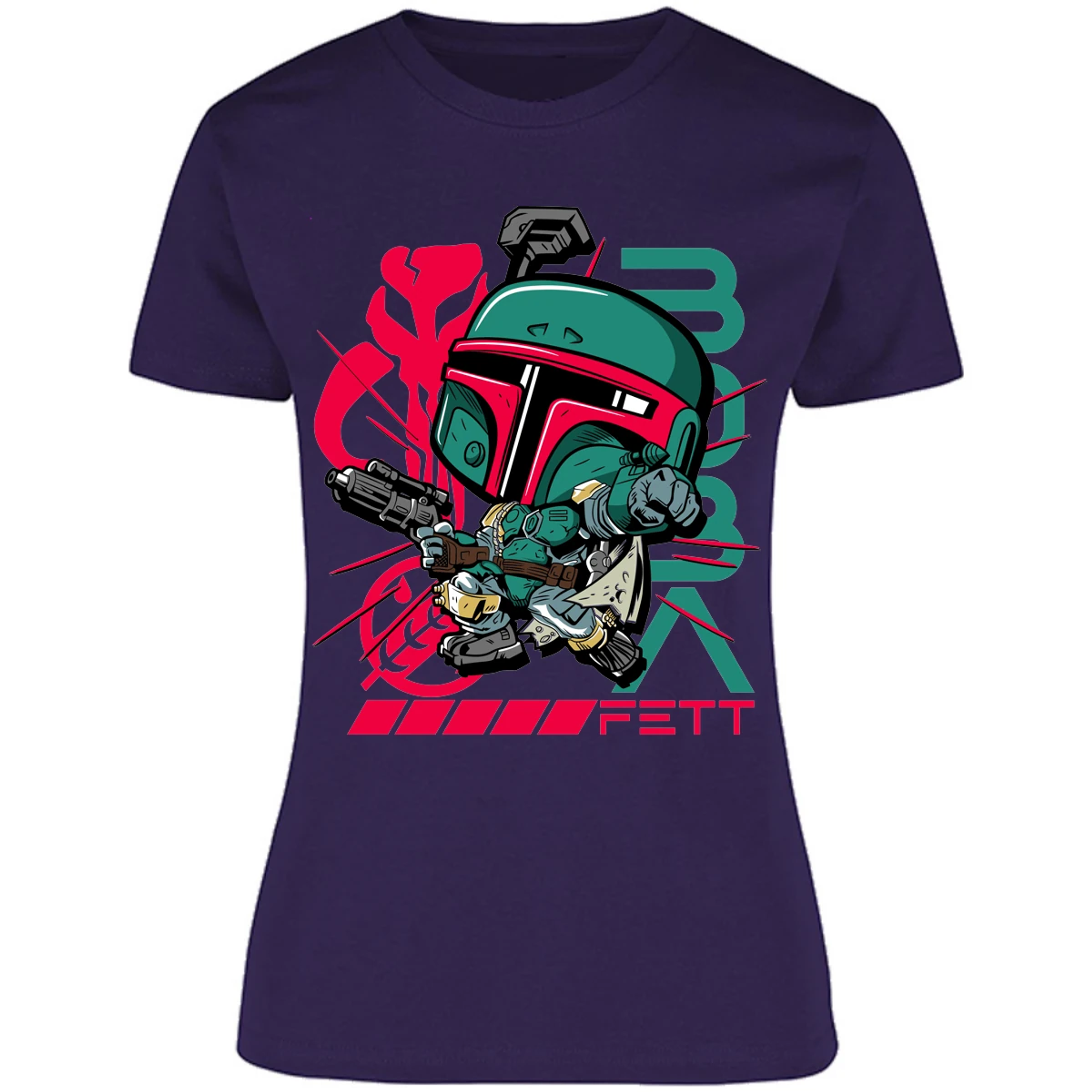 Blusa Funko Funko Bobba Fett Blusa para Mujer 15