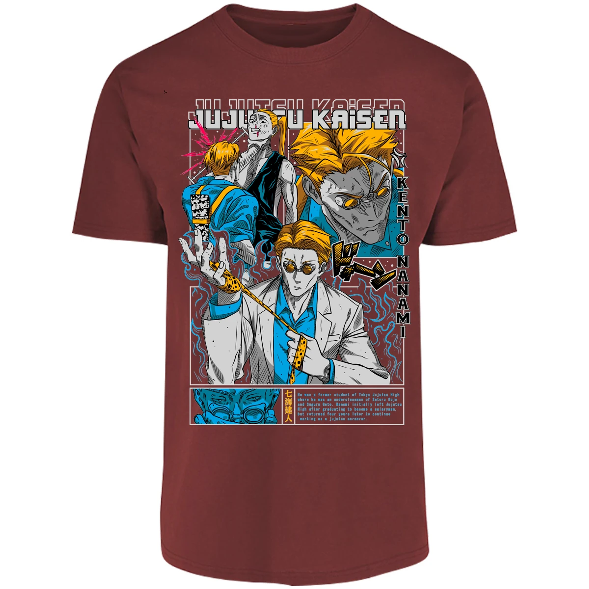 Playera Jujutsu Kaisen Nanami Kento para Adulto 21