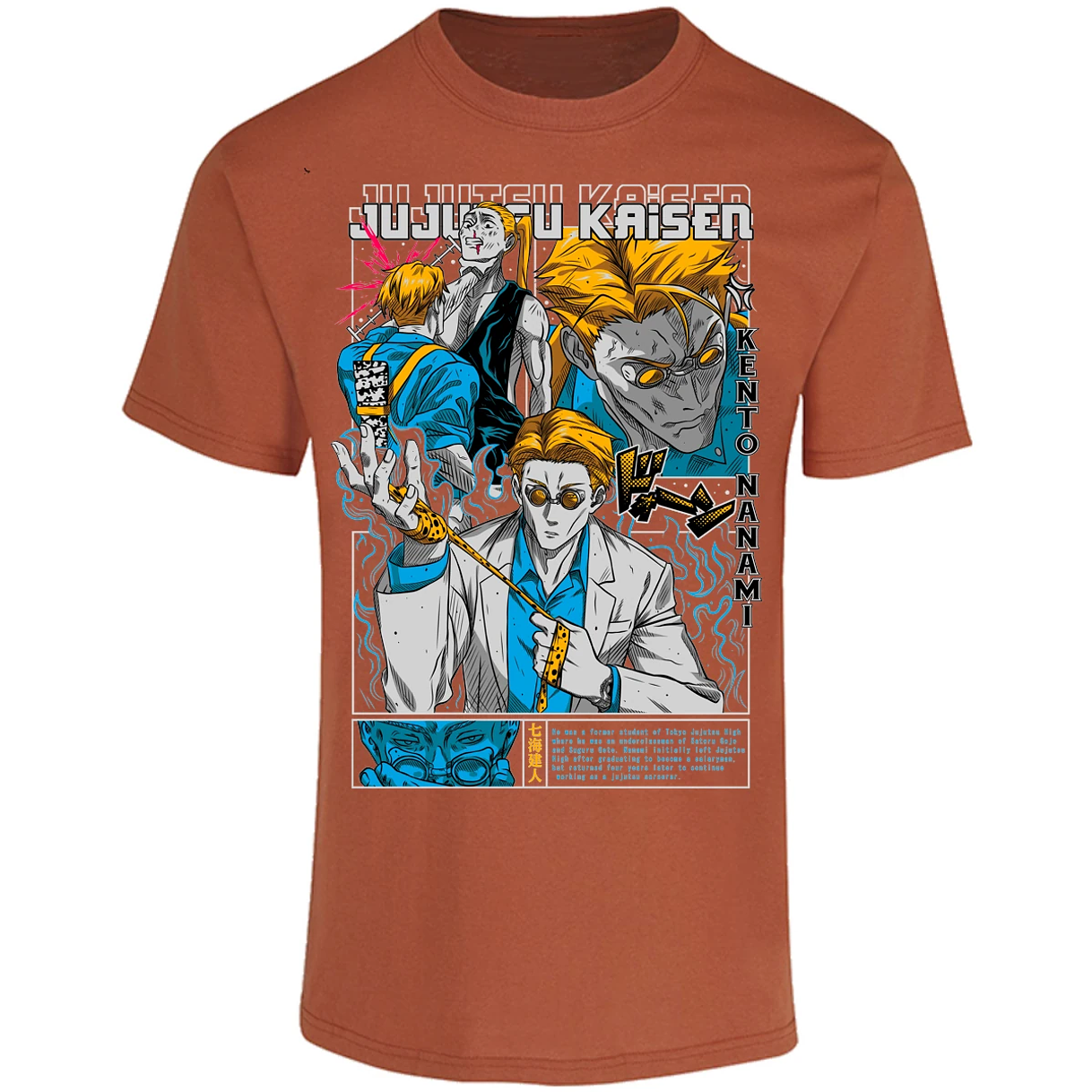 Playera Jujutsu Kaisen Nanami Kento para Adulto 22