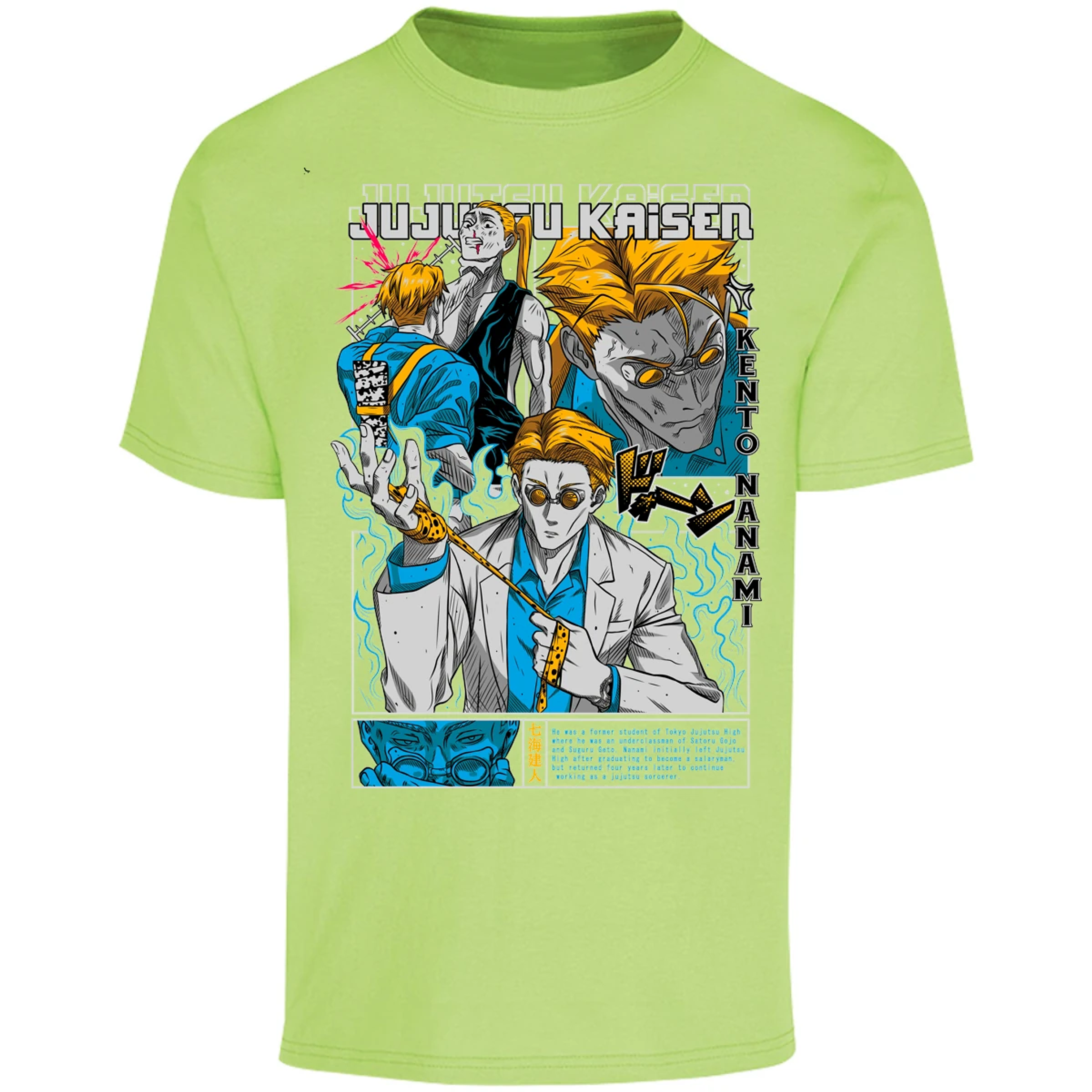 Playera Jujutsu Kaisen Nanami Kento para Adulto 23