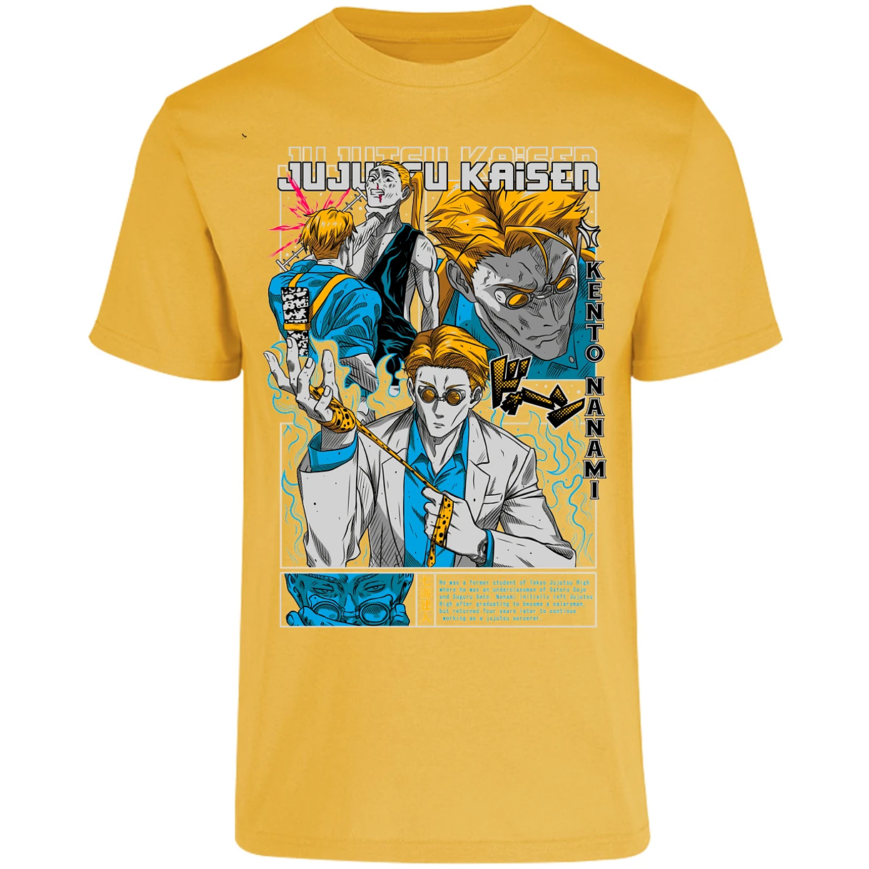 Playera Jujutsu Kaisen Nanami Kento para Adulto 24