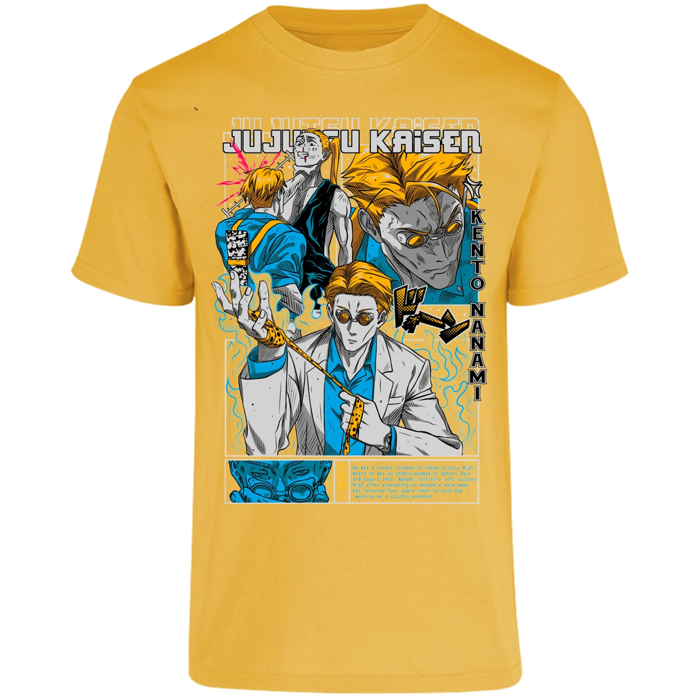 Playera Jujutsu Kaisen Nanami Kento para Adulto 24