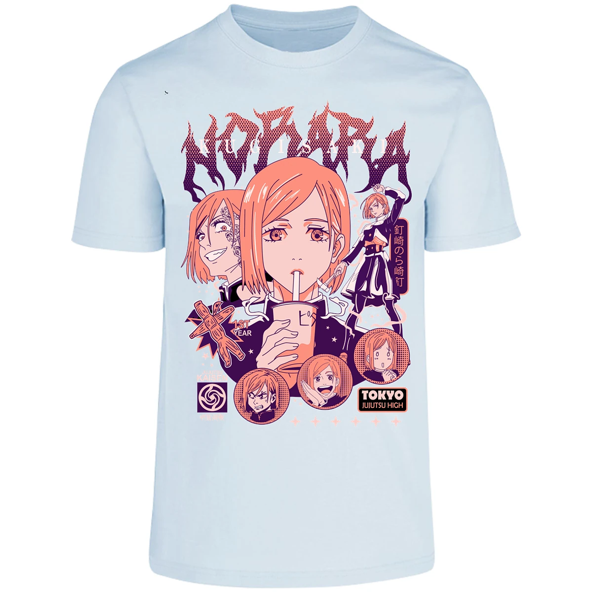 Playera Jujutsu Kaisen Nobara Anime para Adulto 30