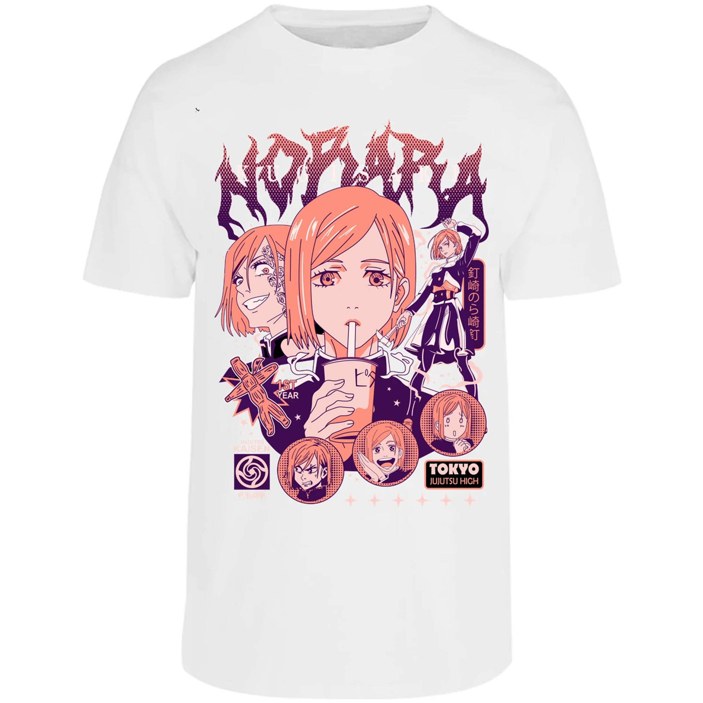 Playera Jujutsu Kaisen Nobara Anime para Adulto 29