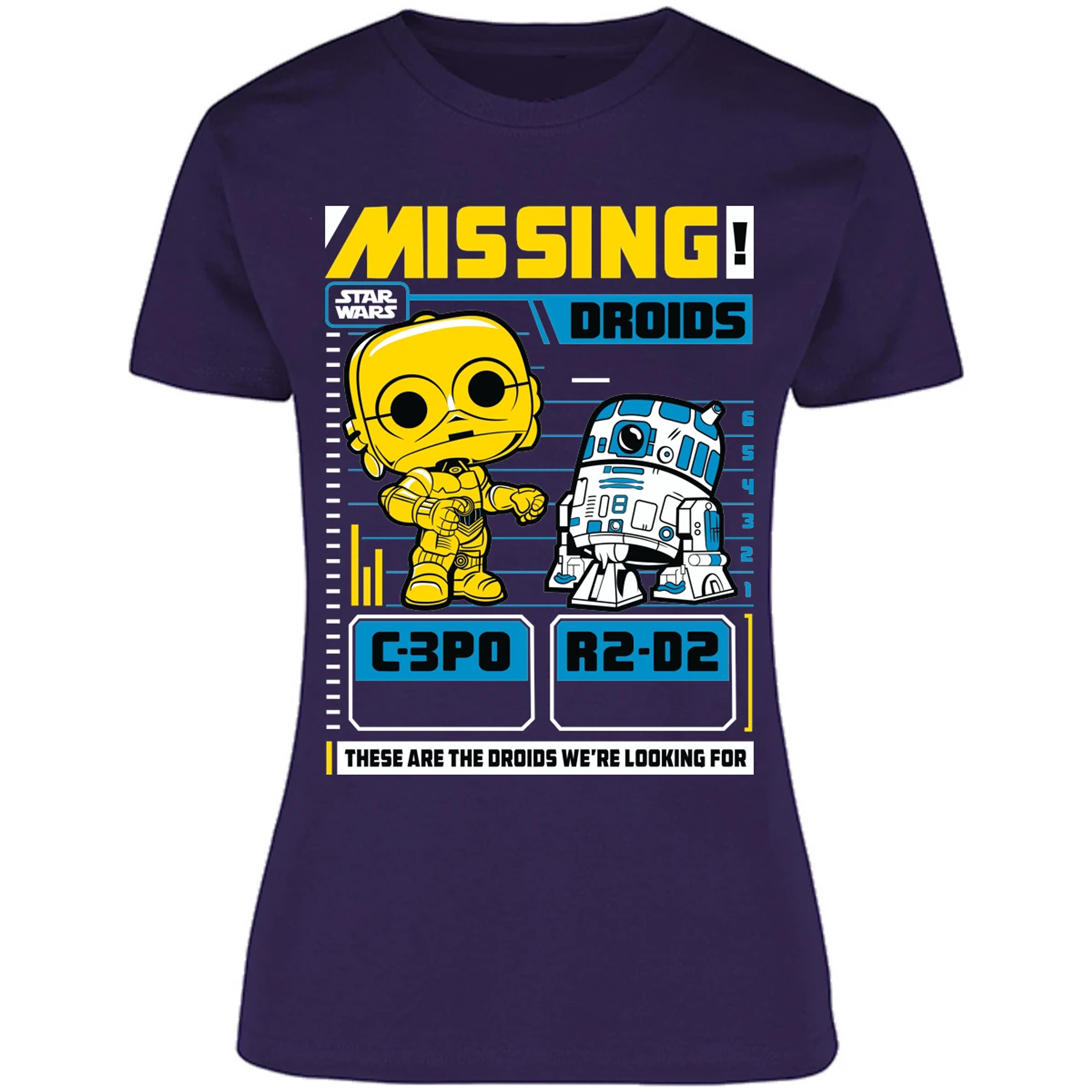 Blusa Funko Funko Missing Droids Blusa para Mujer 13