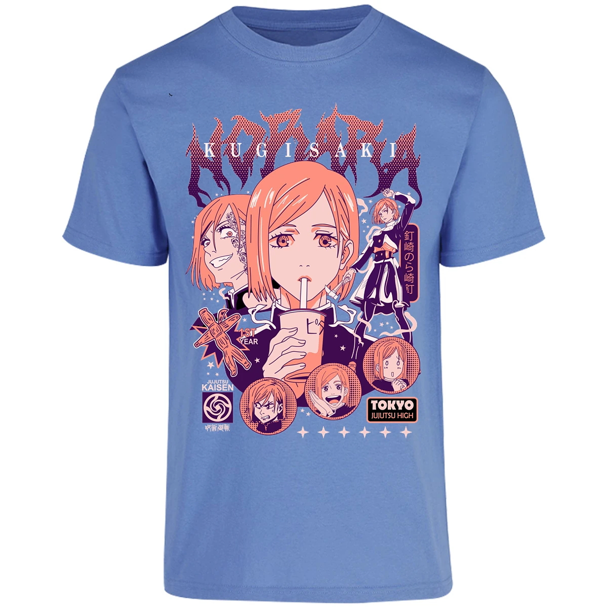 Playera Jujutsu Kaisen Nobara Anime para Adulto 12