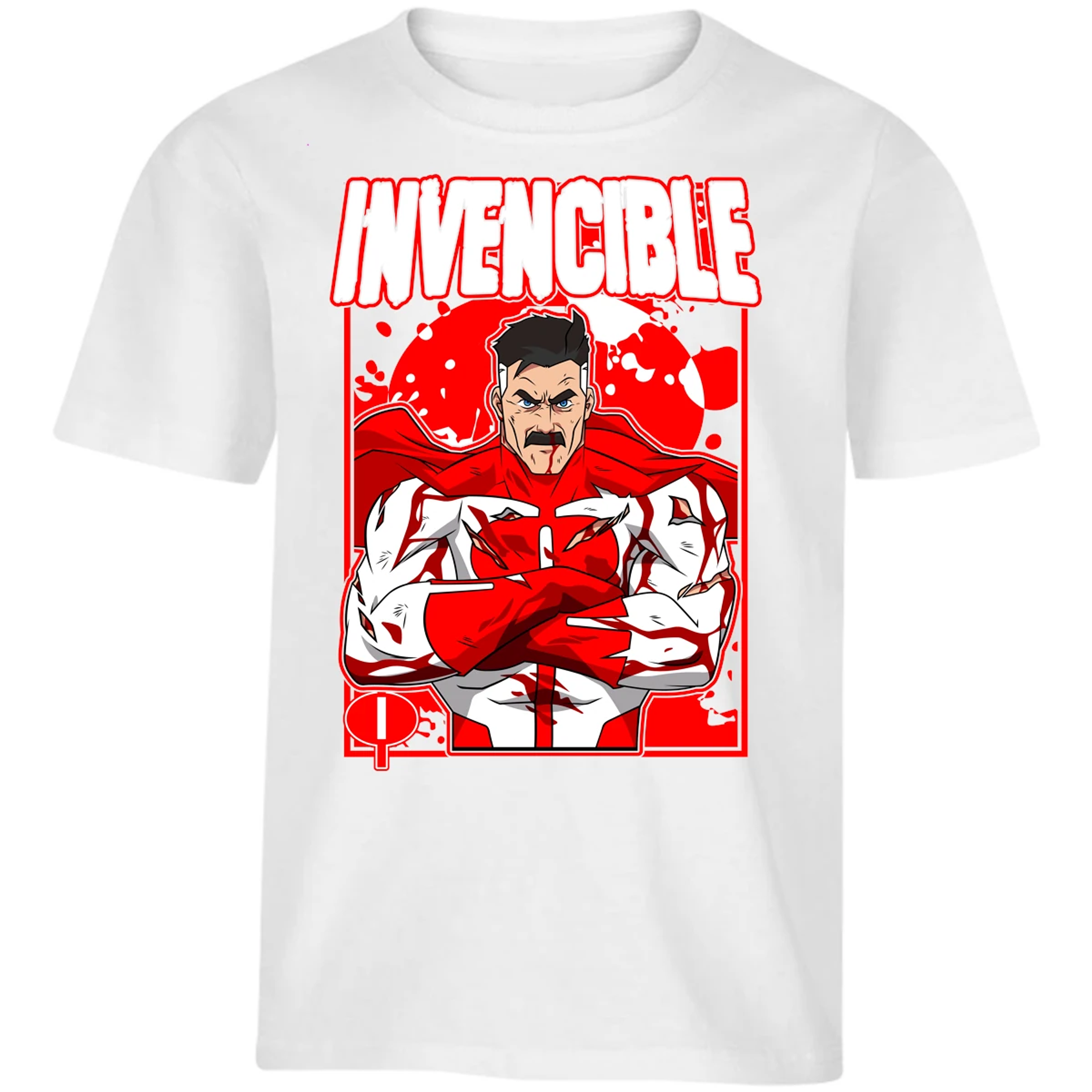 Playera Invincible Omniman Invincible para Niño 8